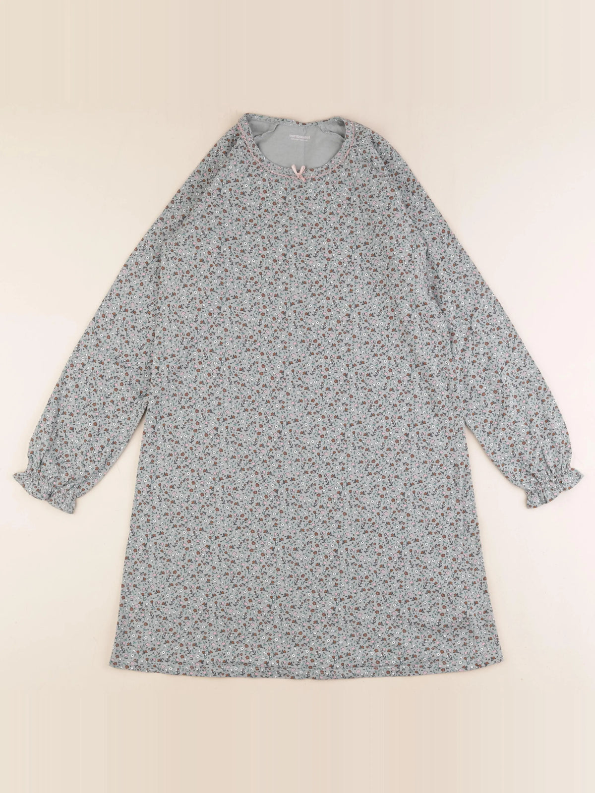 Vertbaudet - chemise de nuit coton multicolore - 12 ans