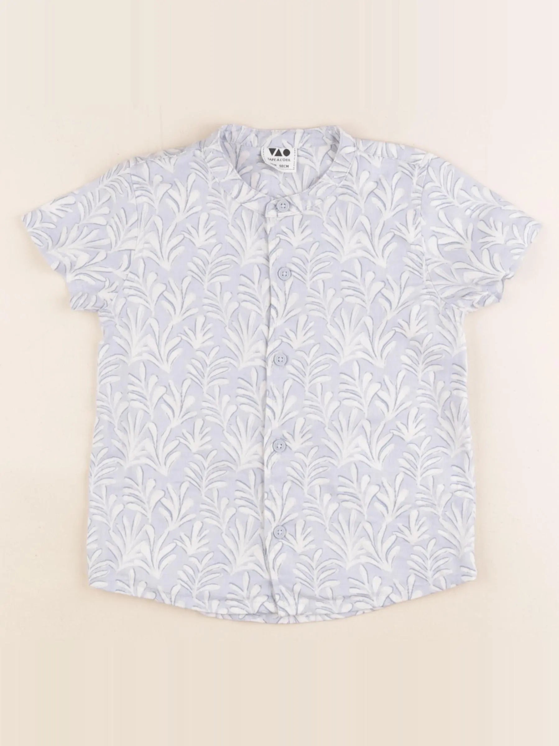 Tape à l'oeil - chemise bleu - 36 mois