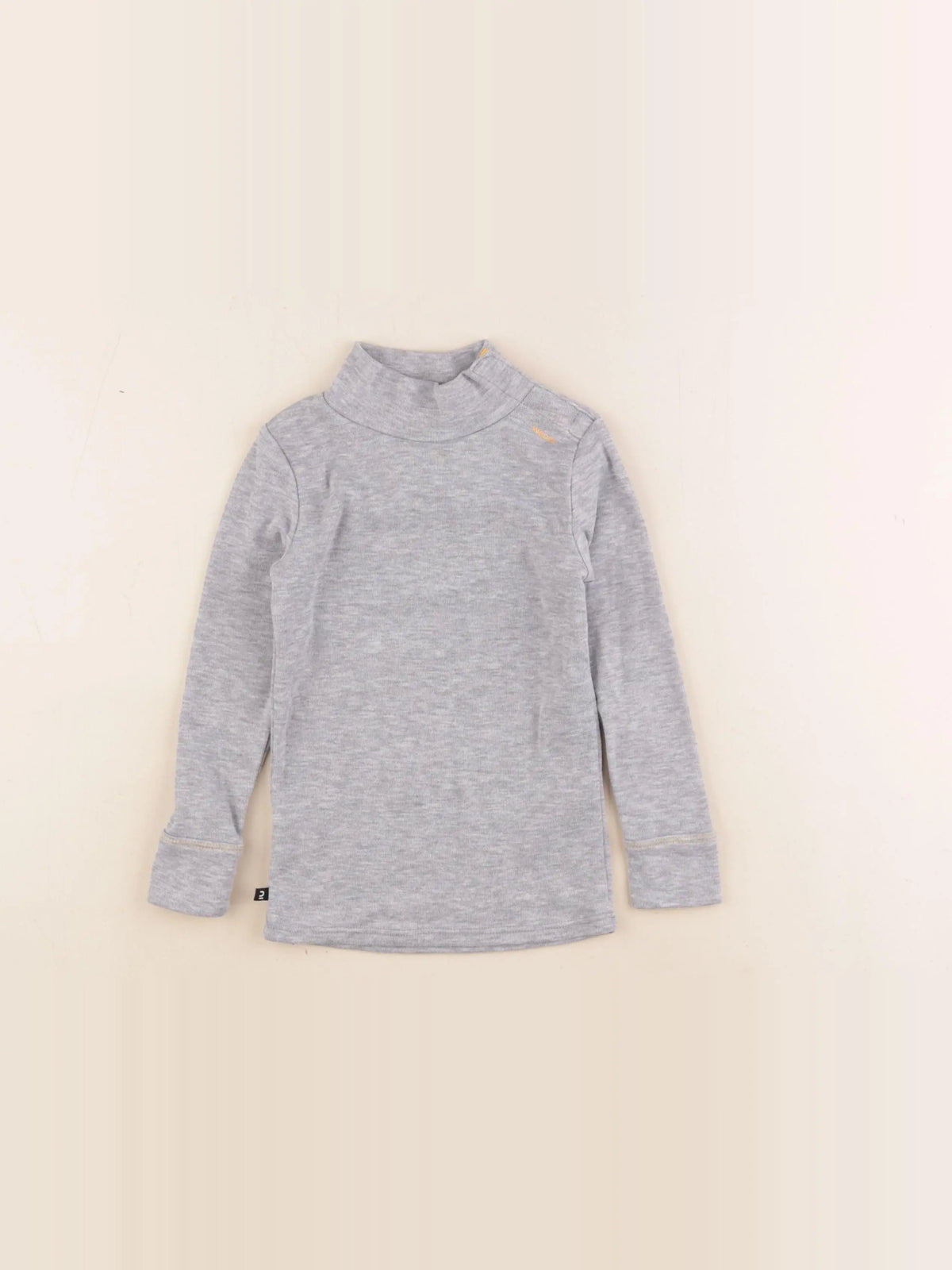 Decathlon ski - sous-pull technique gris - 24/36 mois