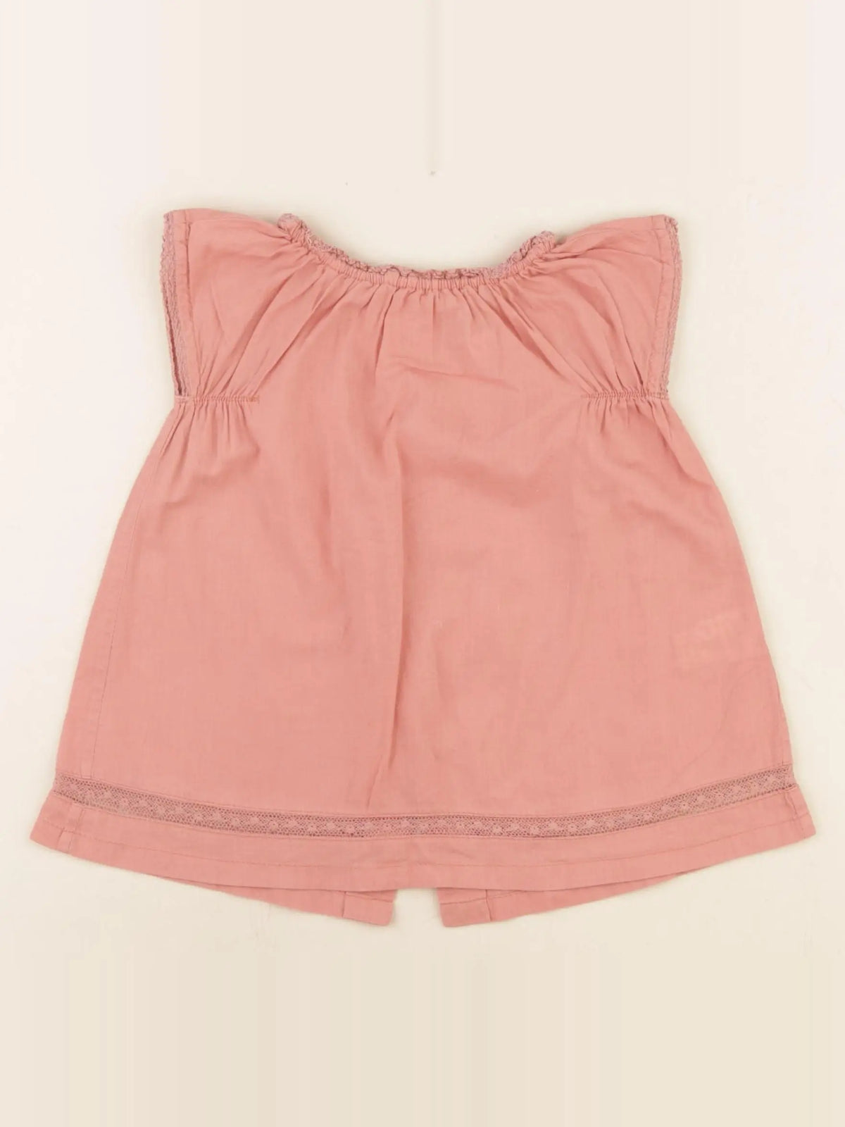 Bonton - blouse marron - 6 mois