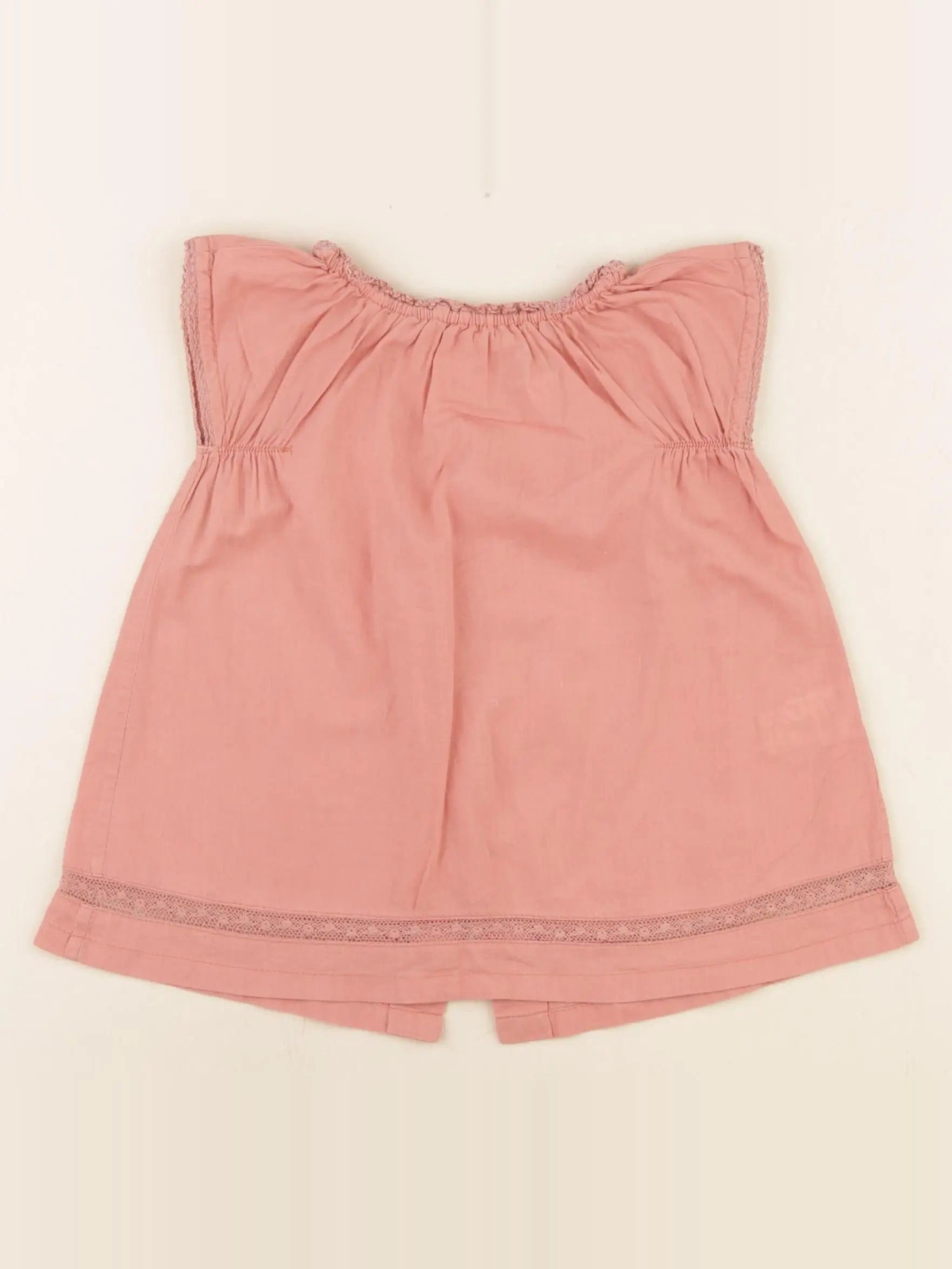 Bonton - blouse marron - 6 mois
