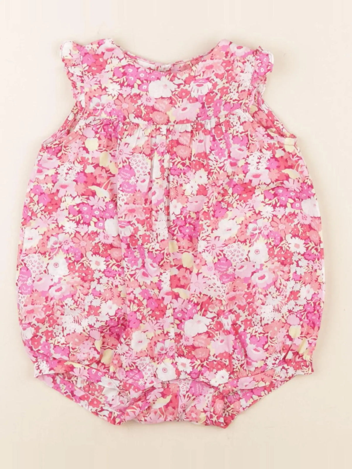 Jacadi - combinaison liberty multicolore - 6 mois