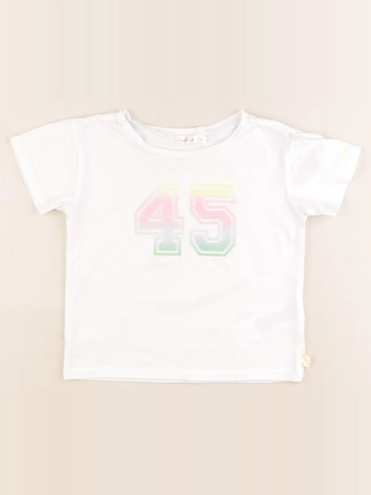 Billie Blush - tee-shirt blanc - 4 ans