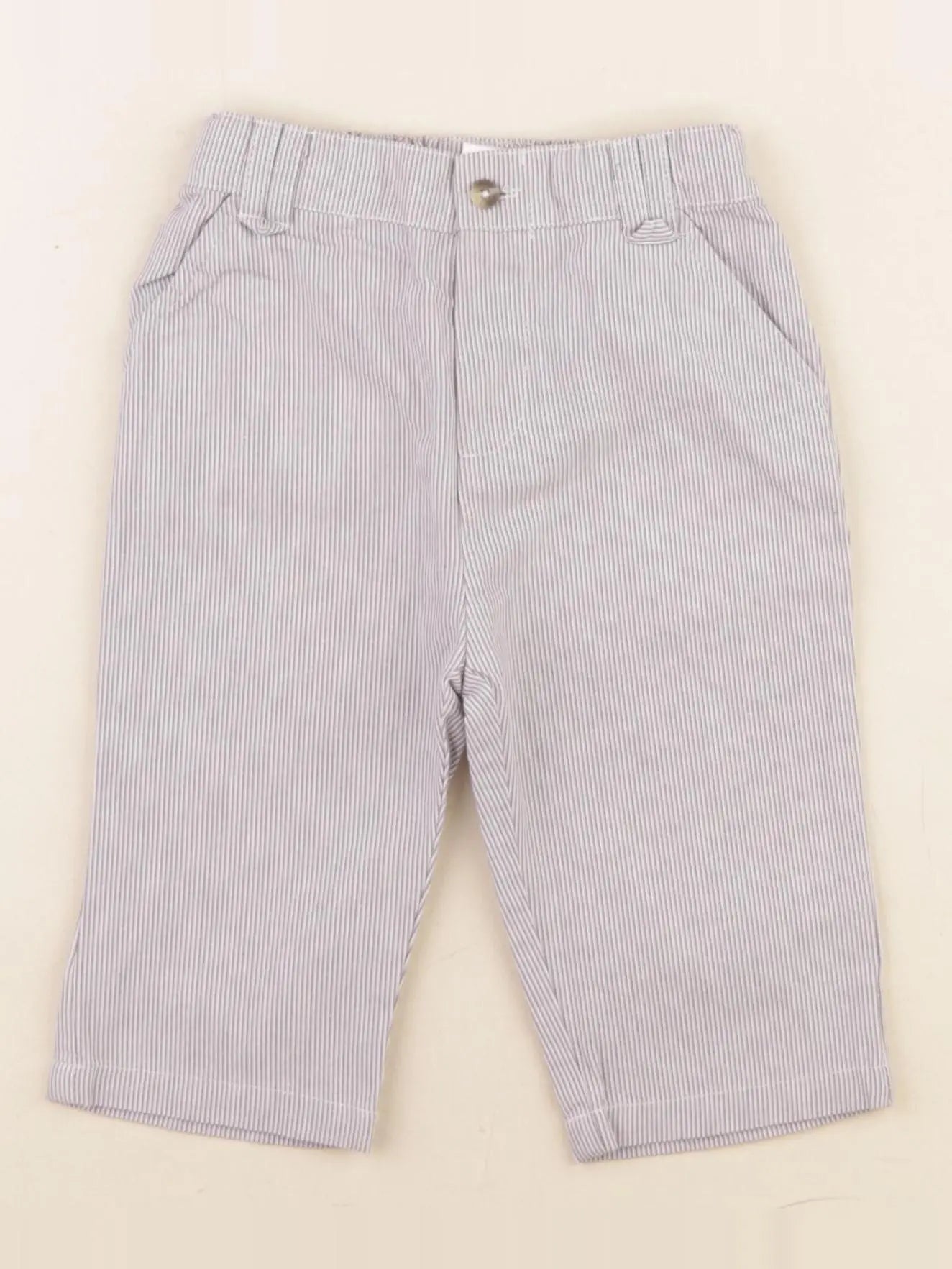 Cyrillus - pantalon gris - 9 mois