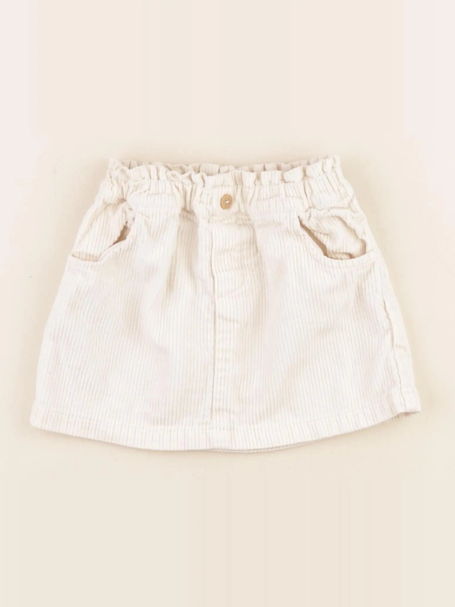 Vertbaudet - jupe beige - 36 mois