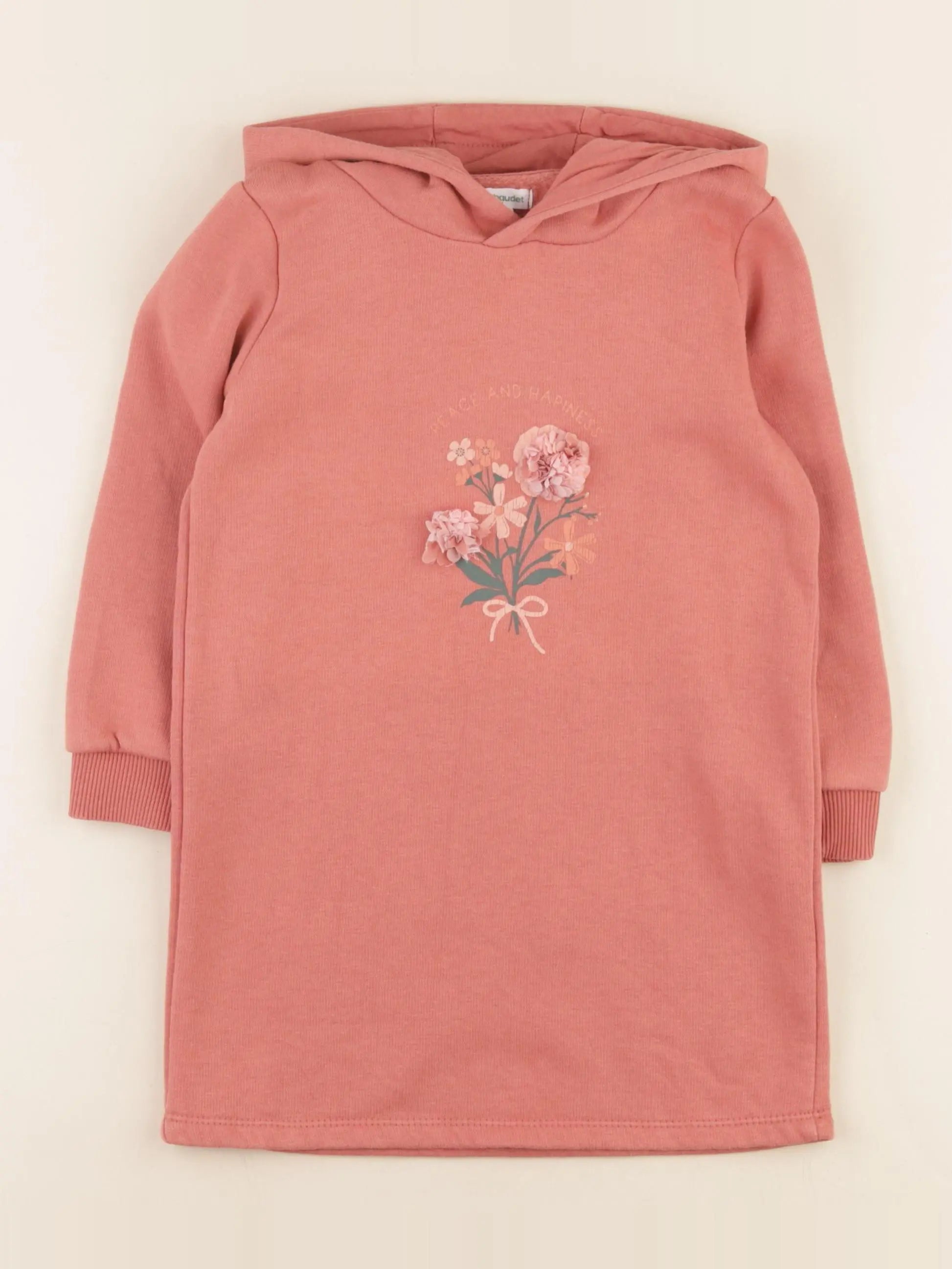 Vertbaudet - robe rose - 4 ans