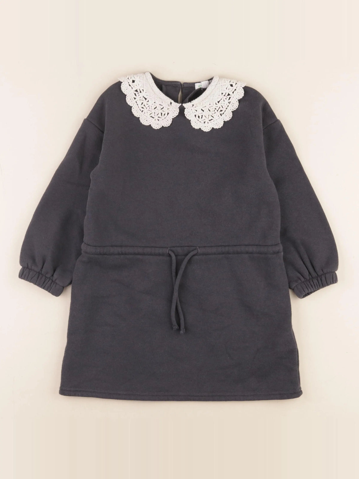 Vertbaudet - robe gris - 5 ans