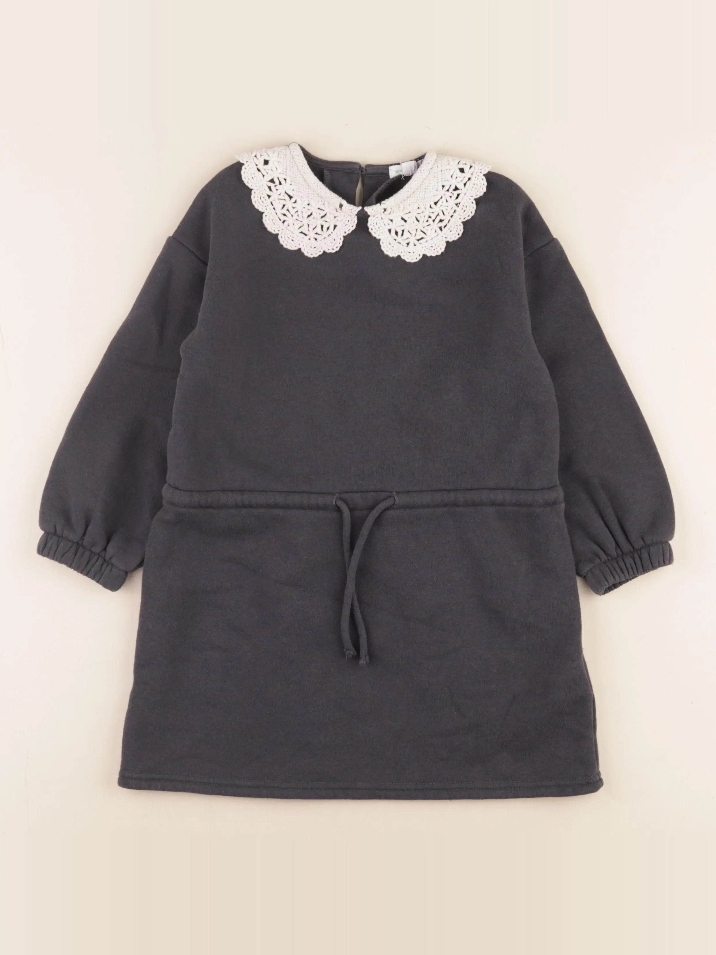 Vertbaudet - robe gris - 5 ans