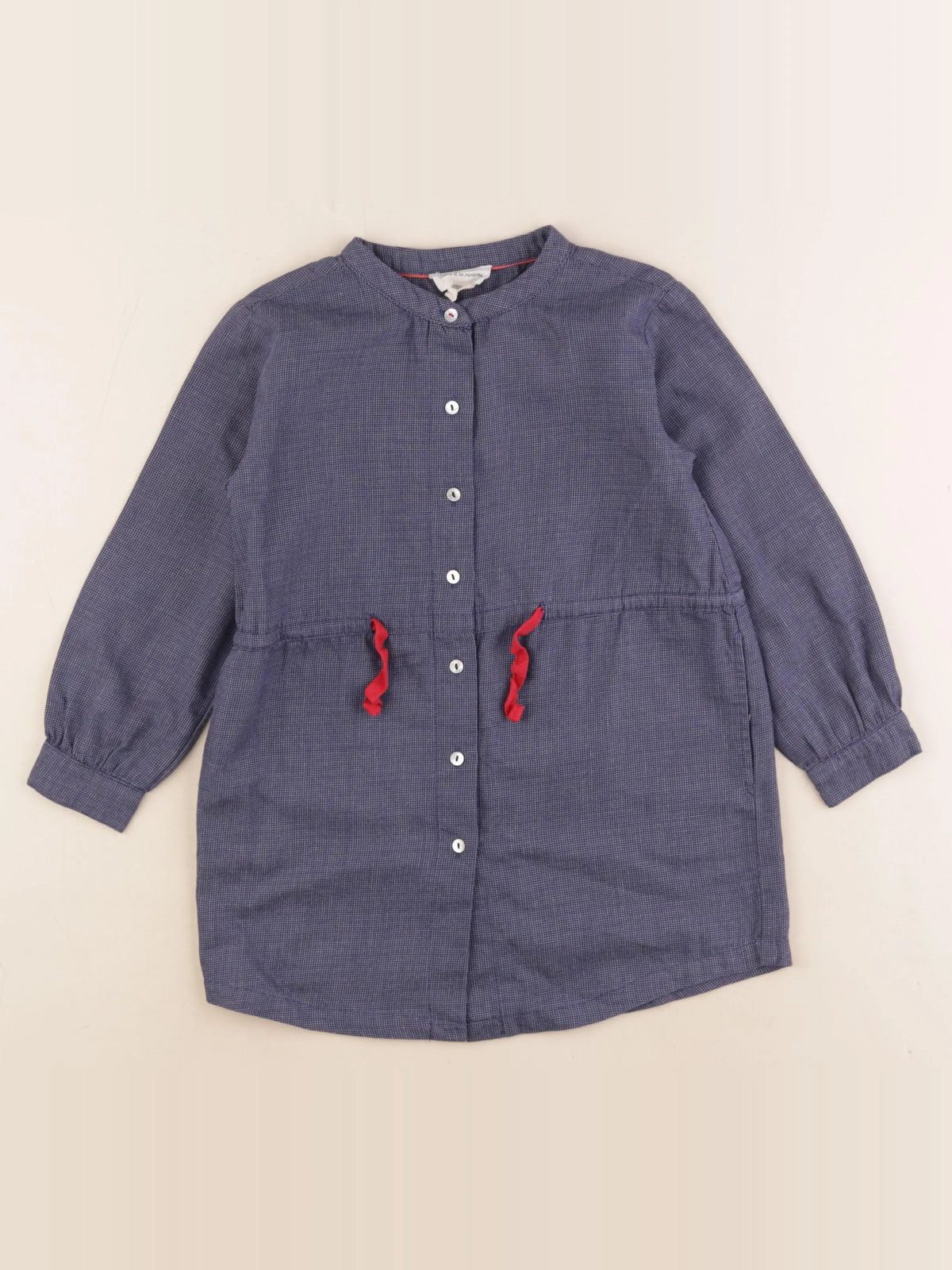 Arsène et les pipelettes - robe bleu - 4 ans