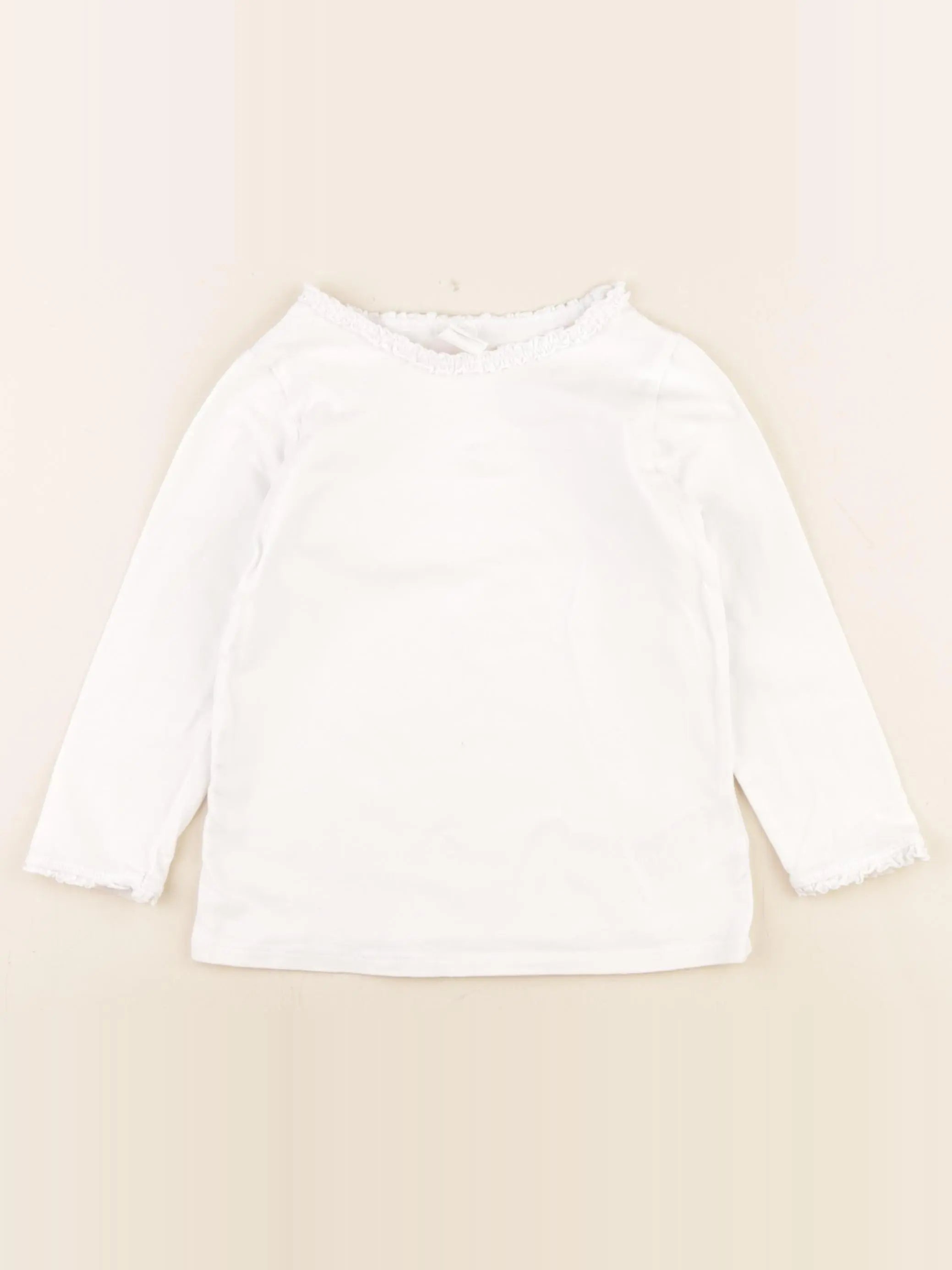 H&M - tee-shirt blanc - 18/24 mois