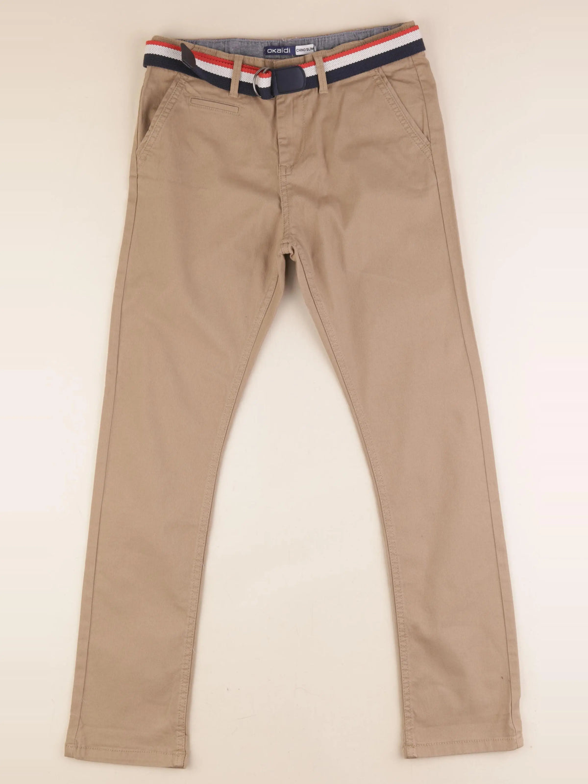 Okaidi - pantalon beige - 12 ans