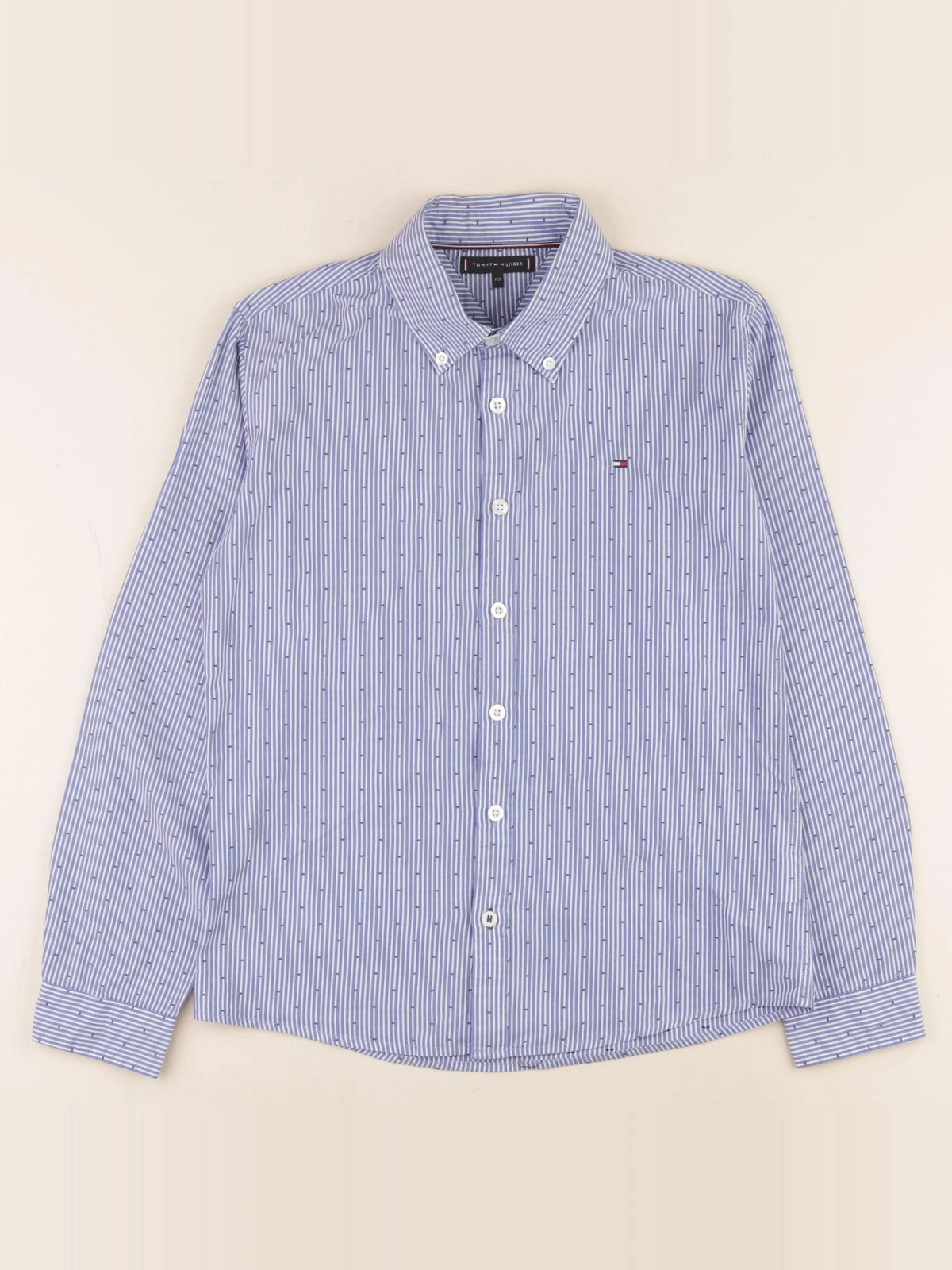 Tommy Hilfiger - chemise bleu - 12 ans
