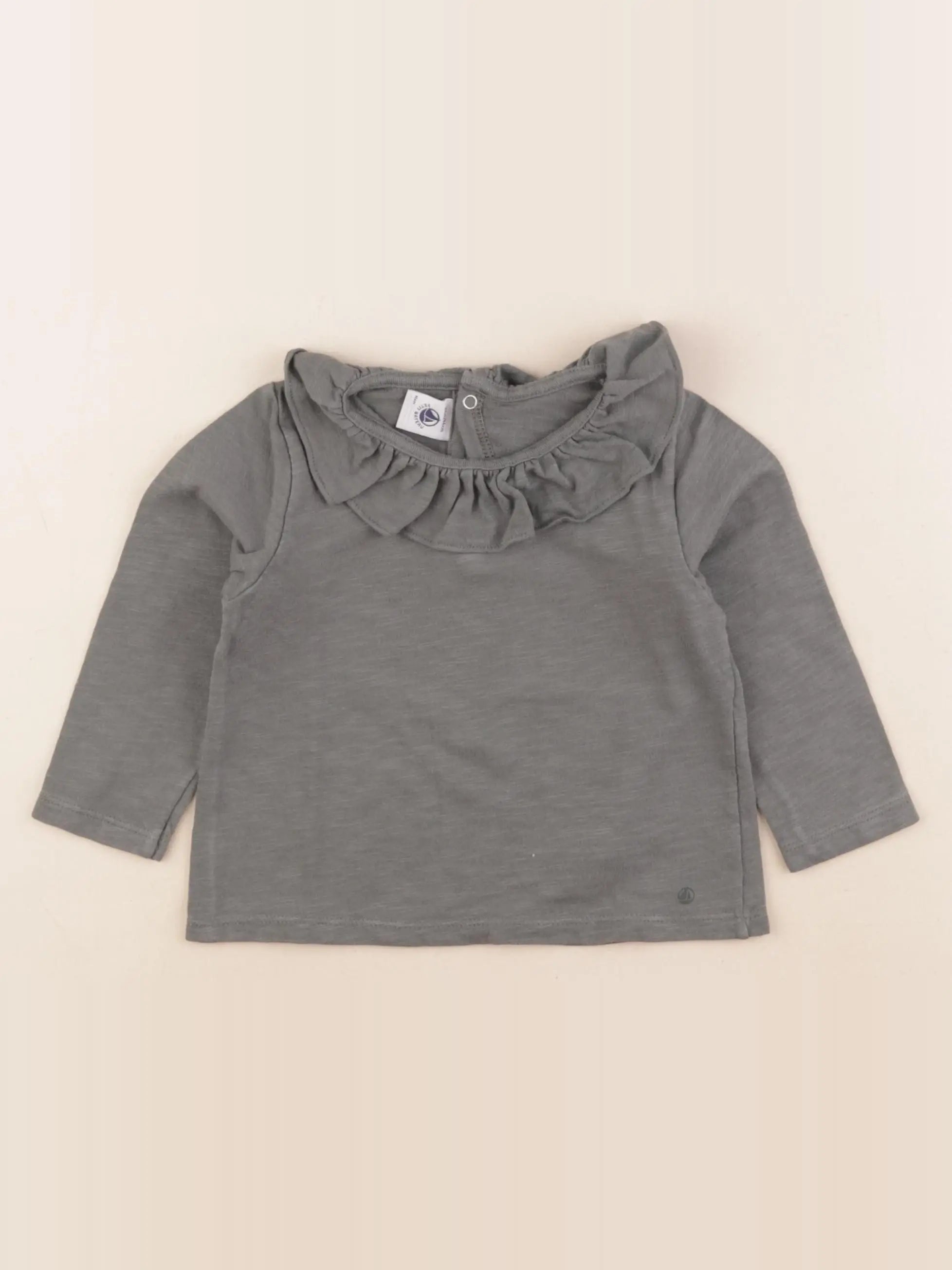 Petit Bateau - tee-shirt vert - 24 mois