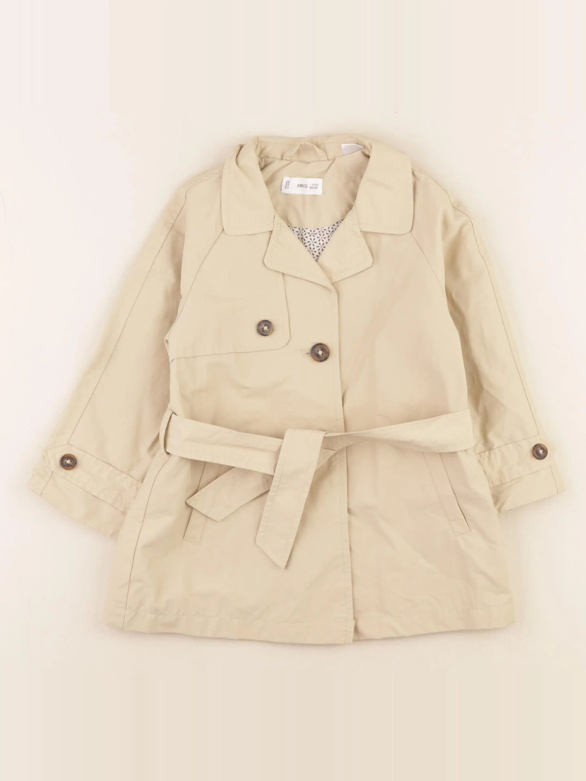 Mango - trench beige - 12/18 mois