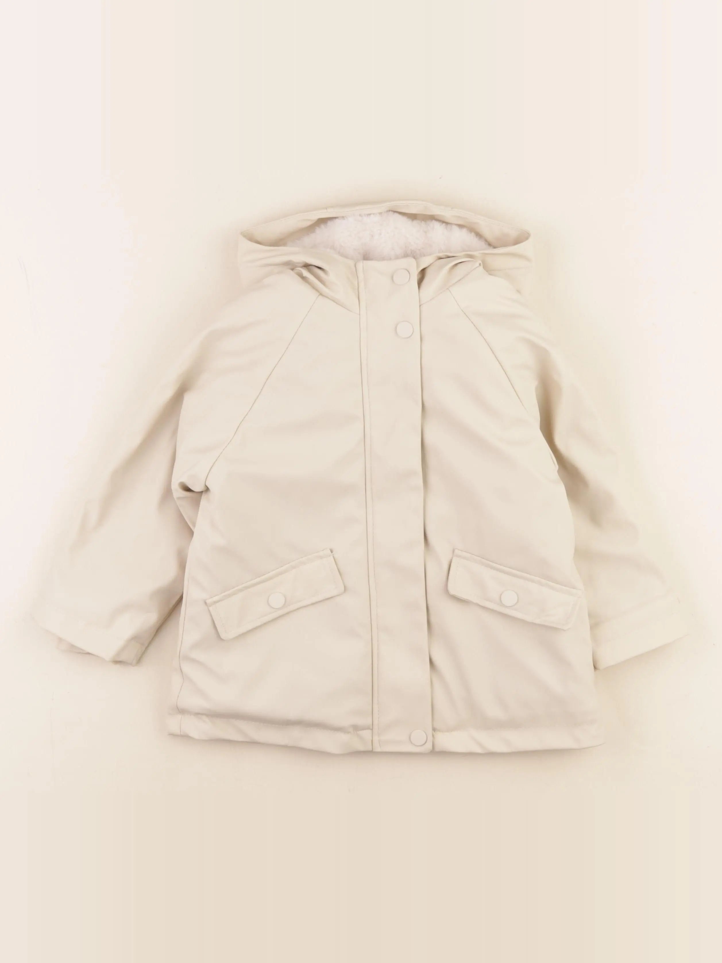 Zara - manteau beige - 2 ans
