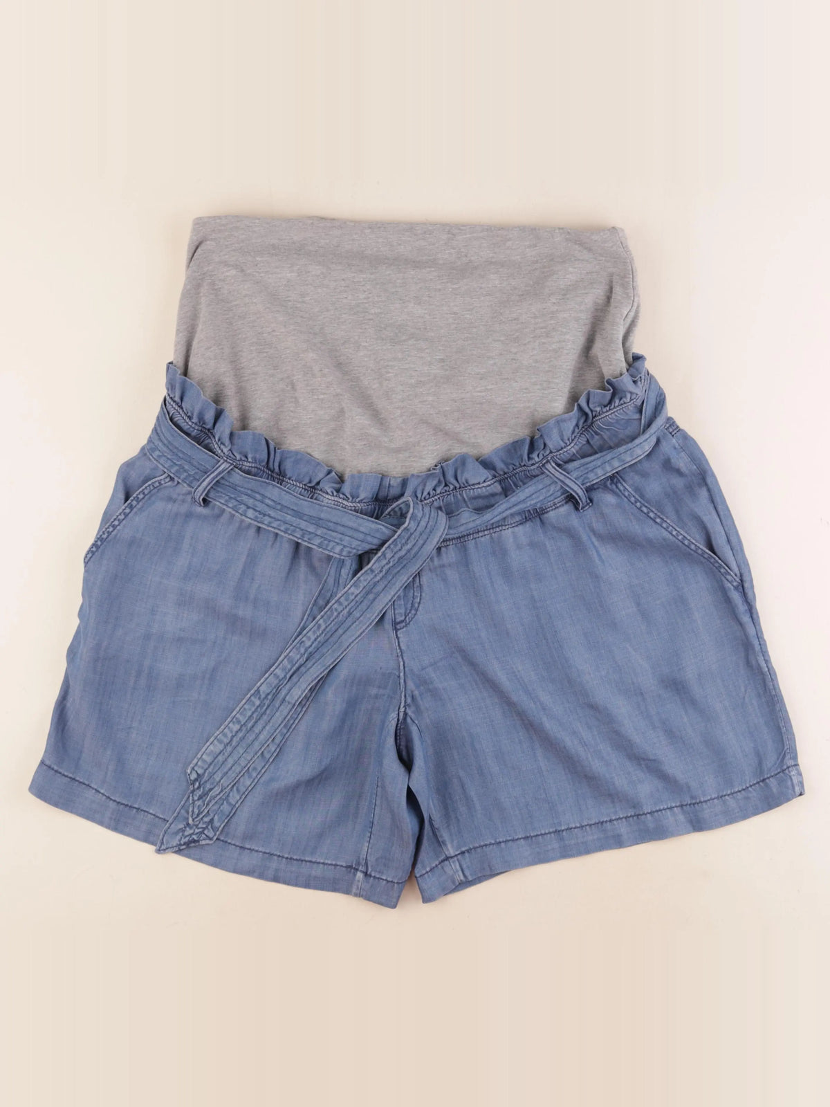 C&A maternité - short grossesse bleu - 46