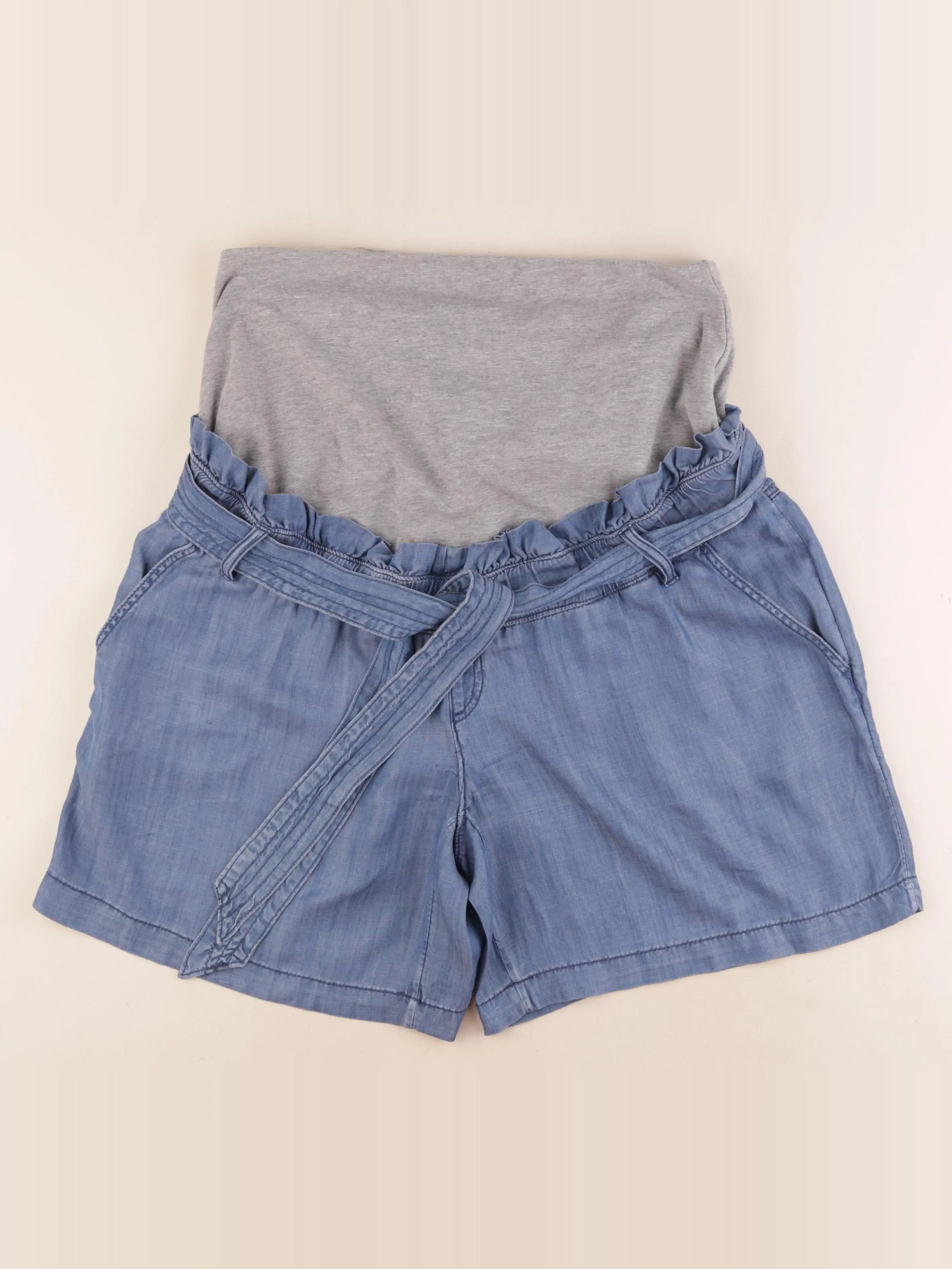 C&A maternité - short grossesse bleu - 46