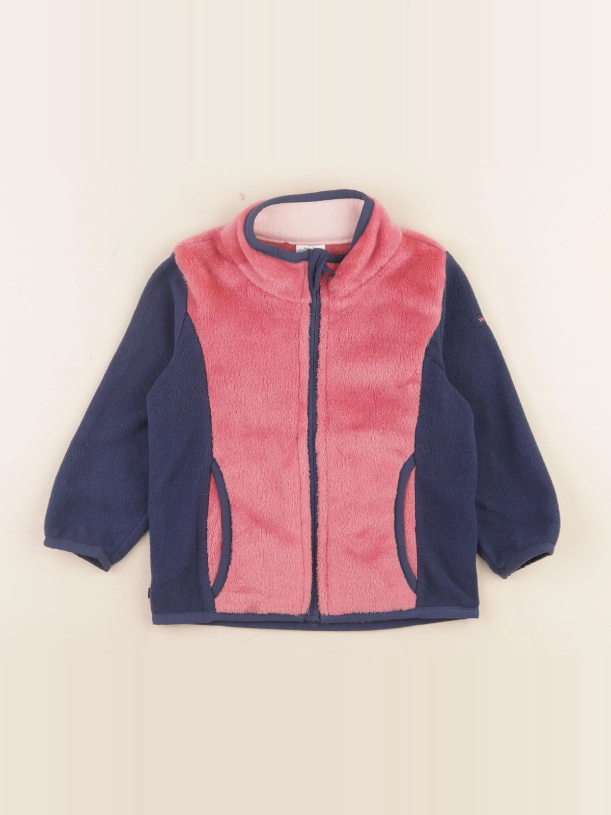 Decathlon ski - polaire rose - 24 mois