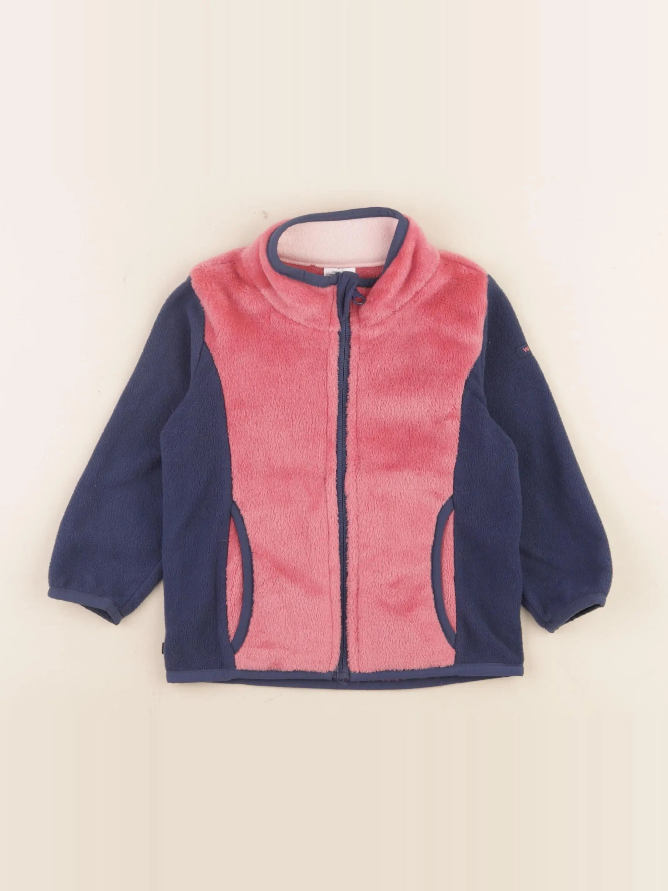 Decathlon ski - polaire rose - 24 mois
