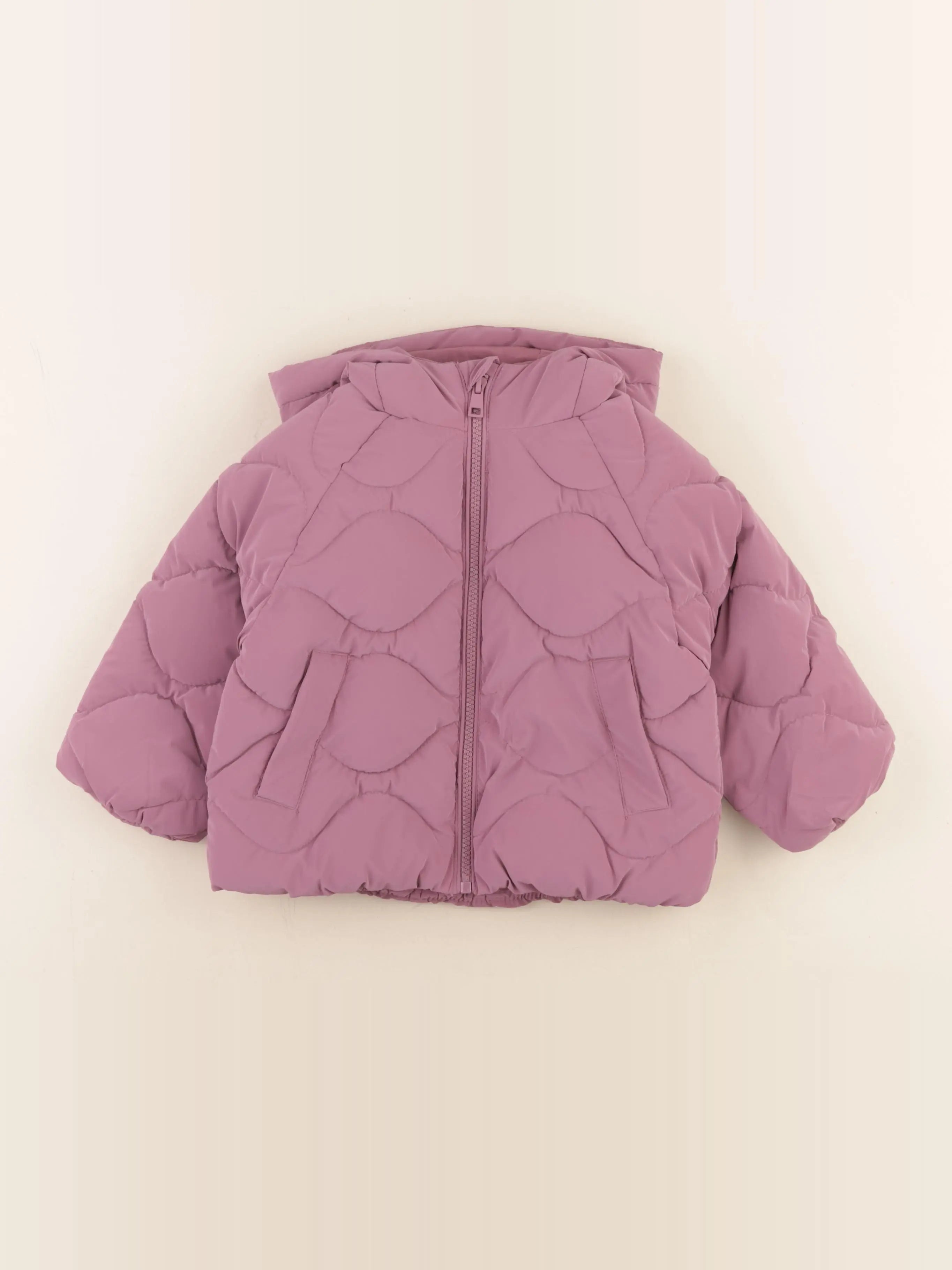 Zara - doudoune rose - 2 ans