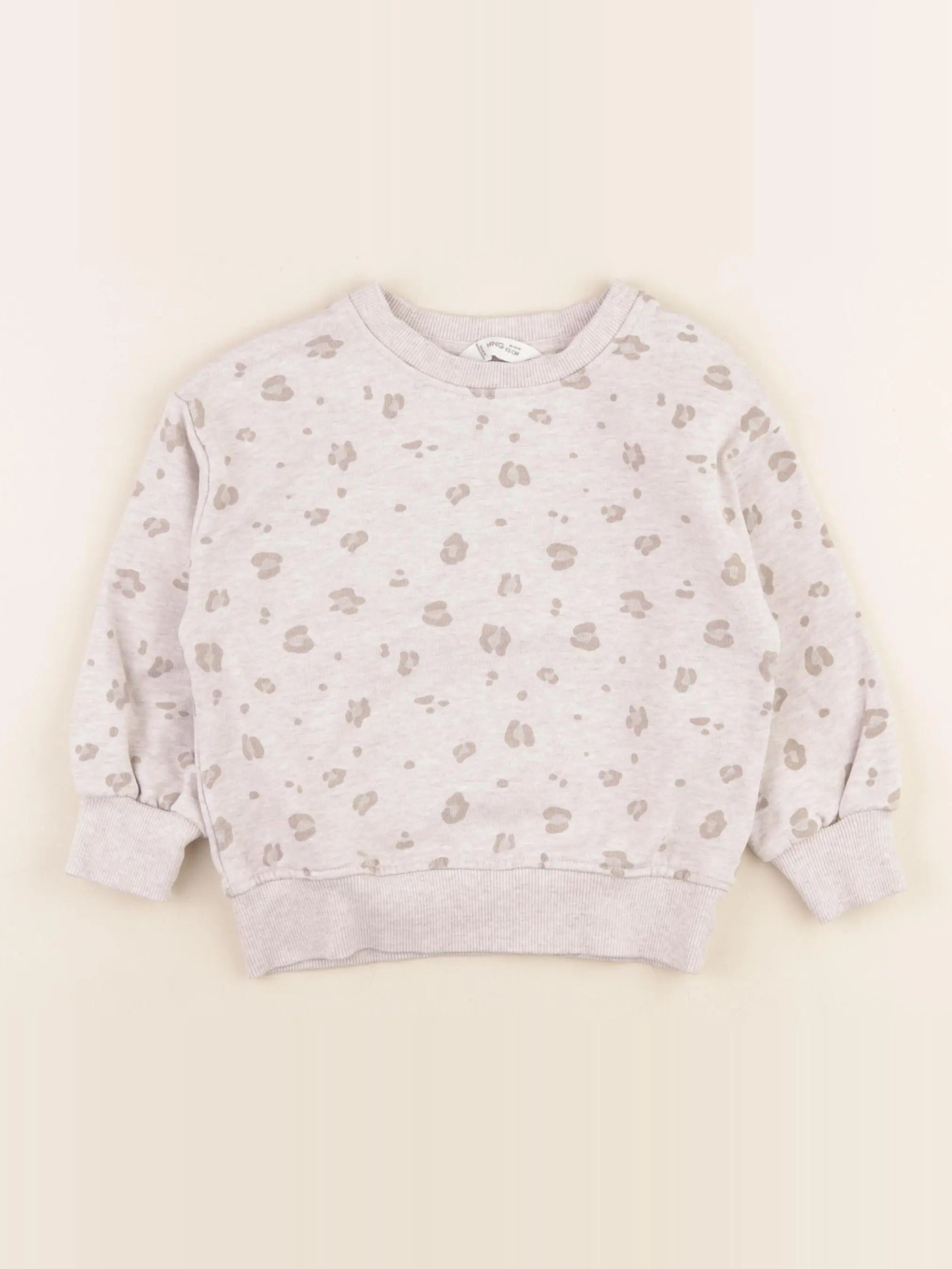 Mango - sweat beige - 18/24 mois