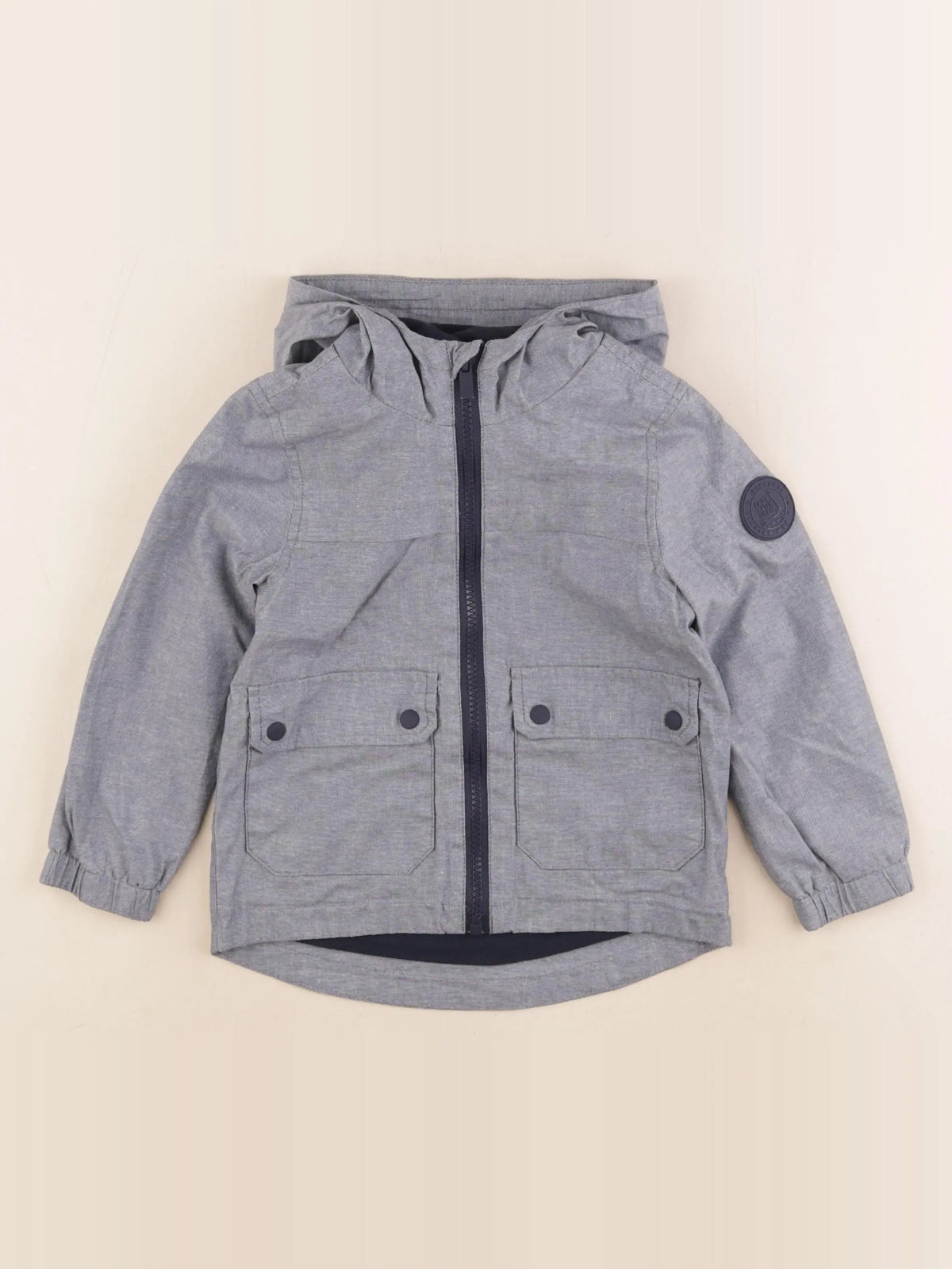 Vertbaudet - veste bleu - 3 ans