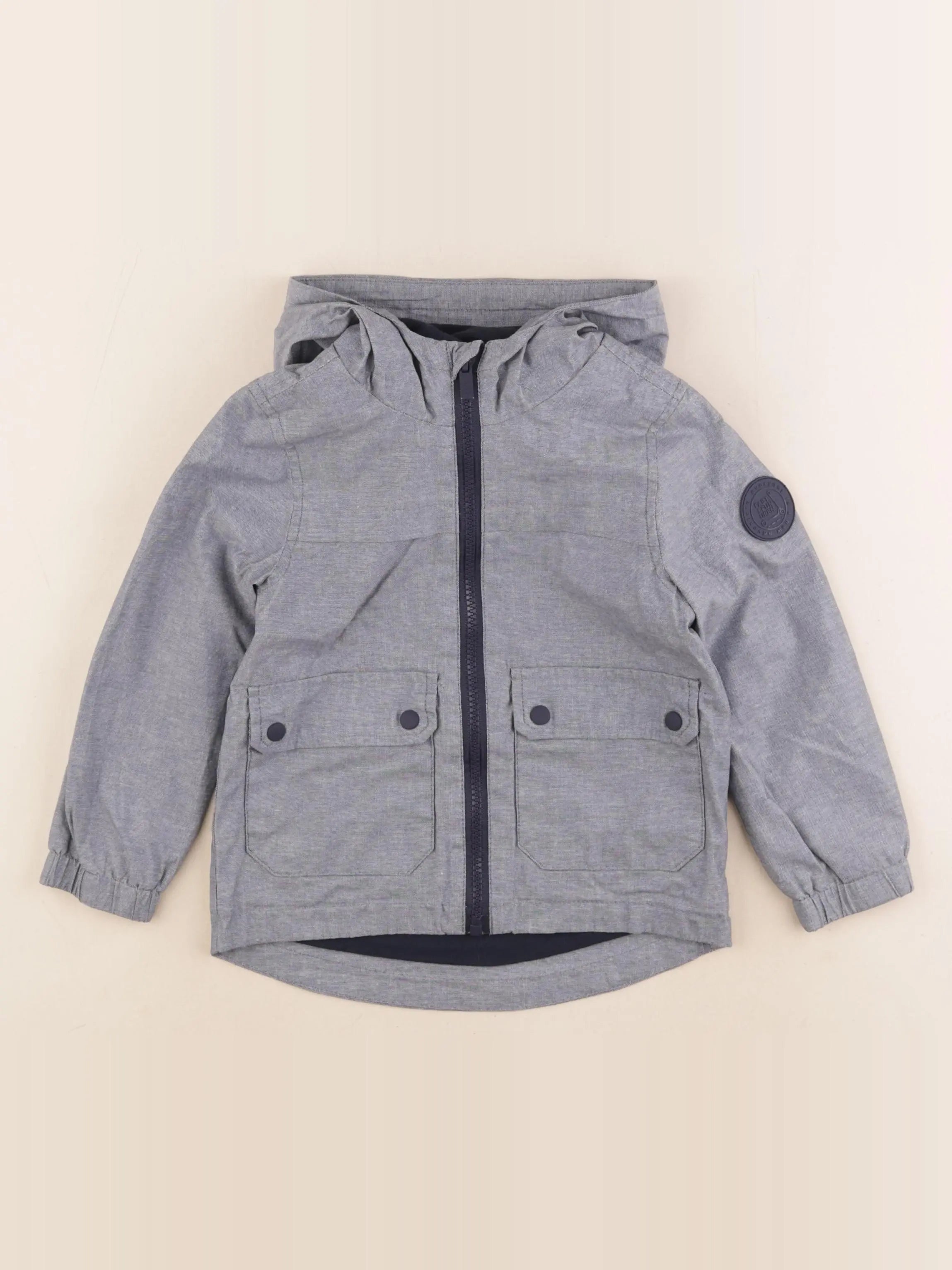Vertbaudet - veste bleu - 3 ans
