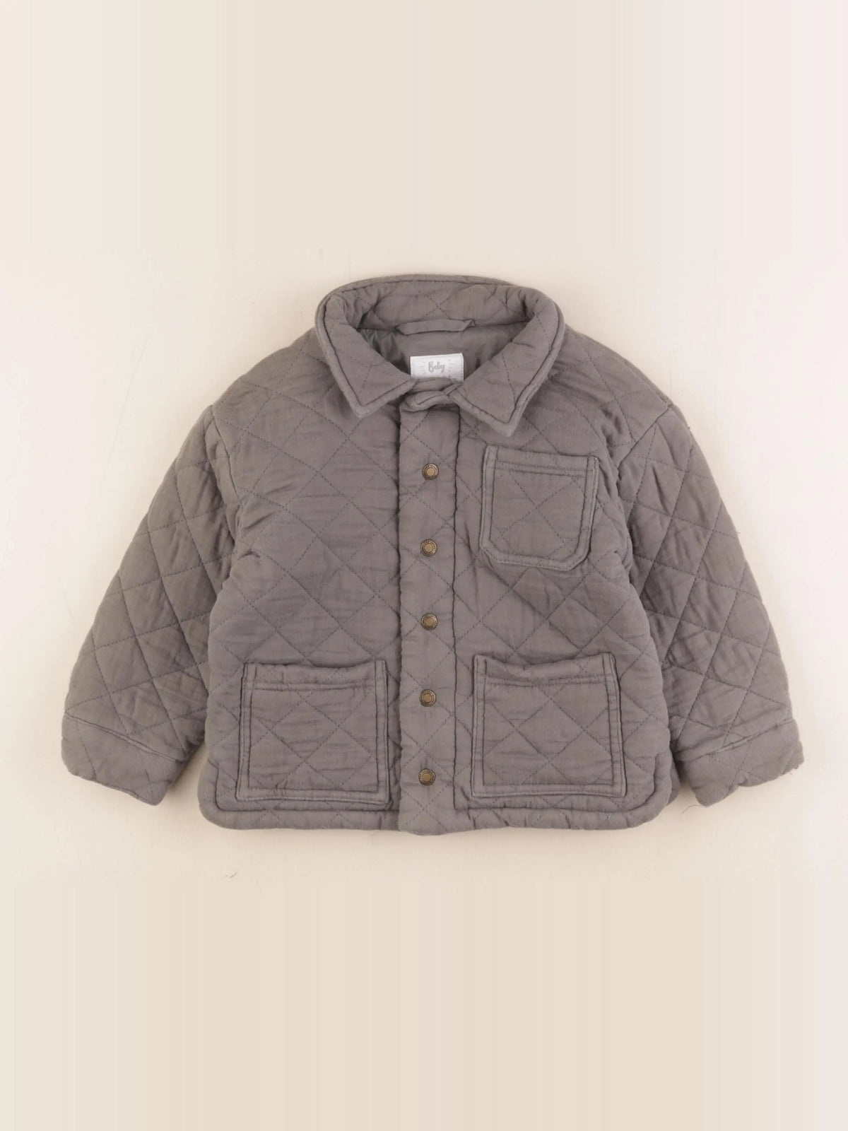 Vertbaudet - veste vert - 3 ans