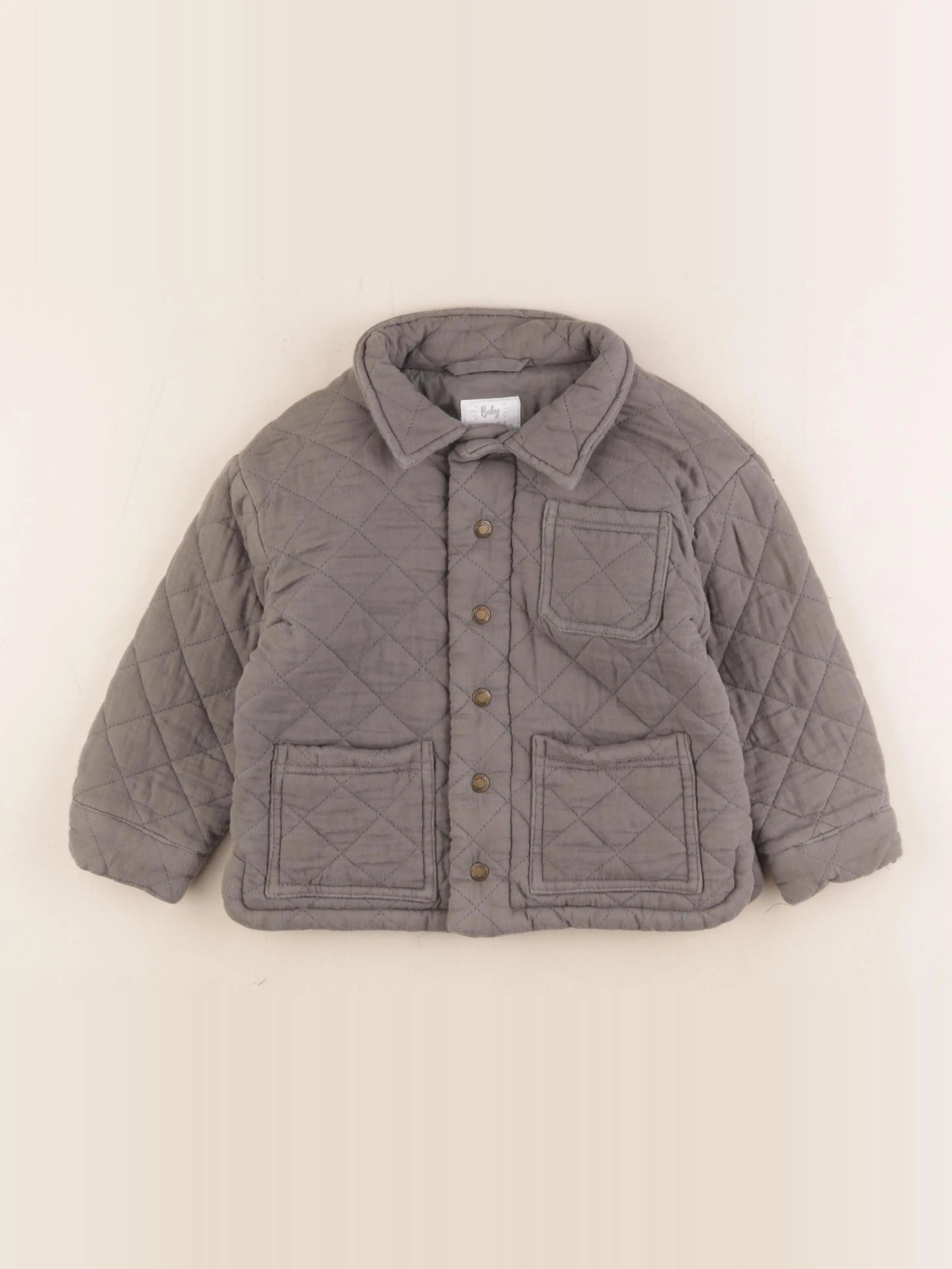 Vertbaudet - veste vert - 3 ans