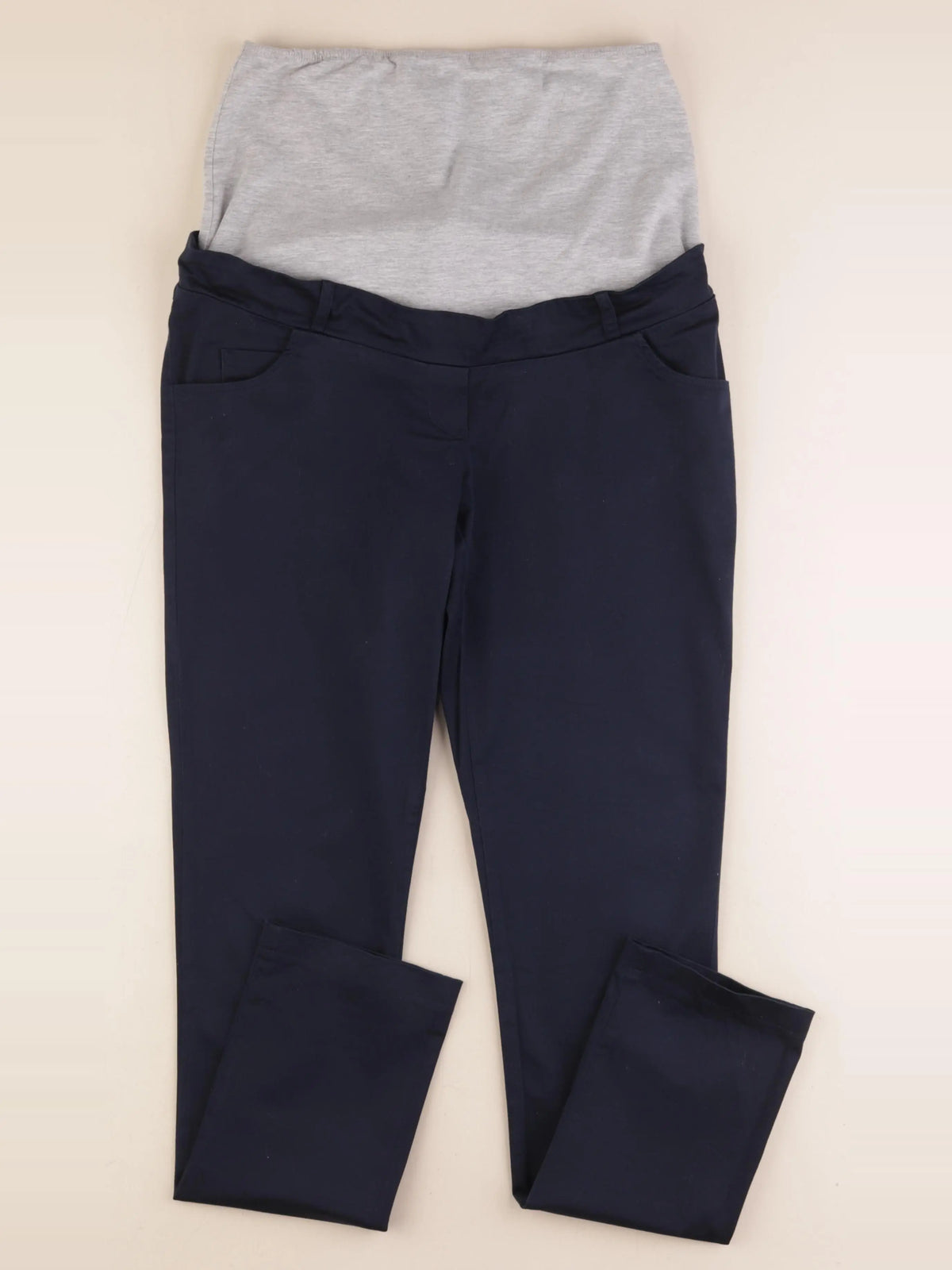 Envie de fraise - pantalon grossesse bleu - 36