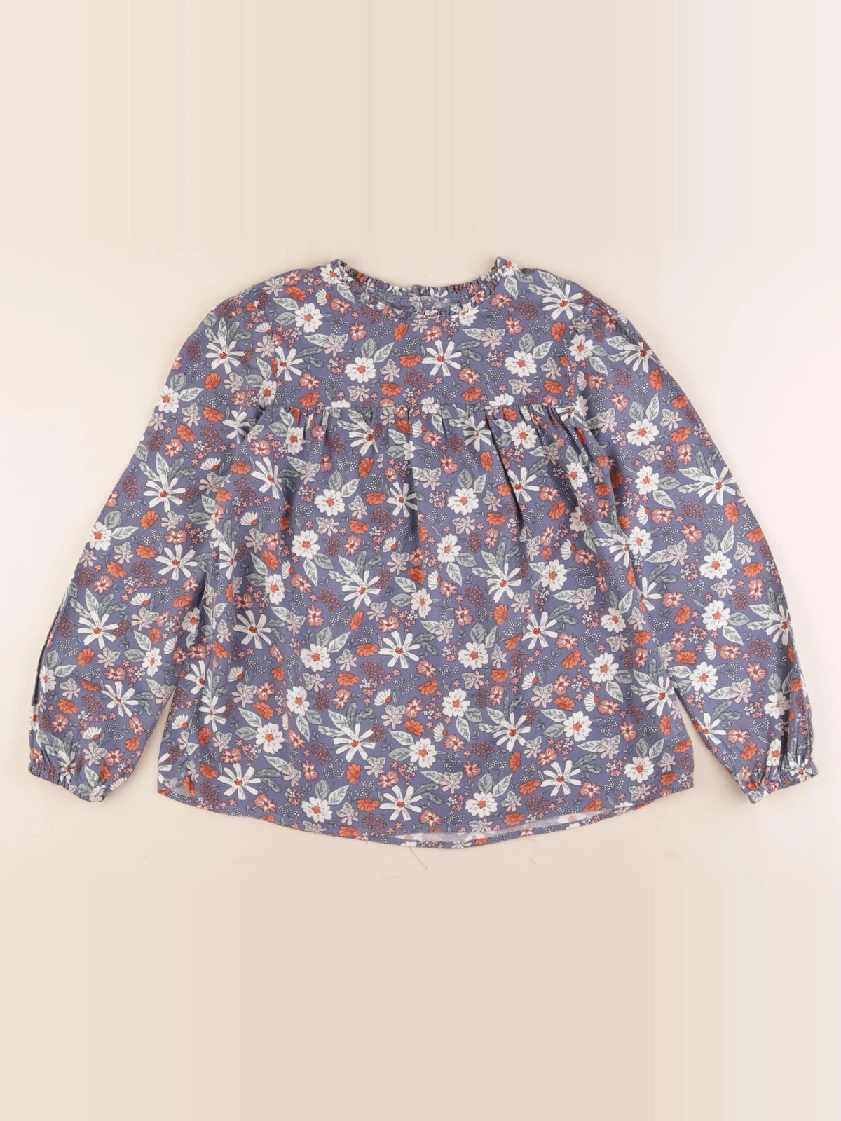 Vertbaudet - blouse bleu - 12 ans
