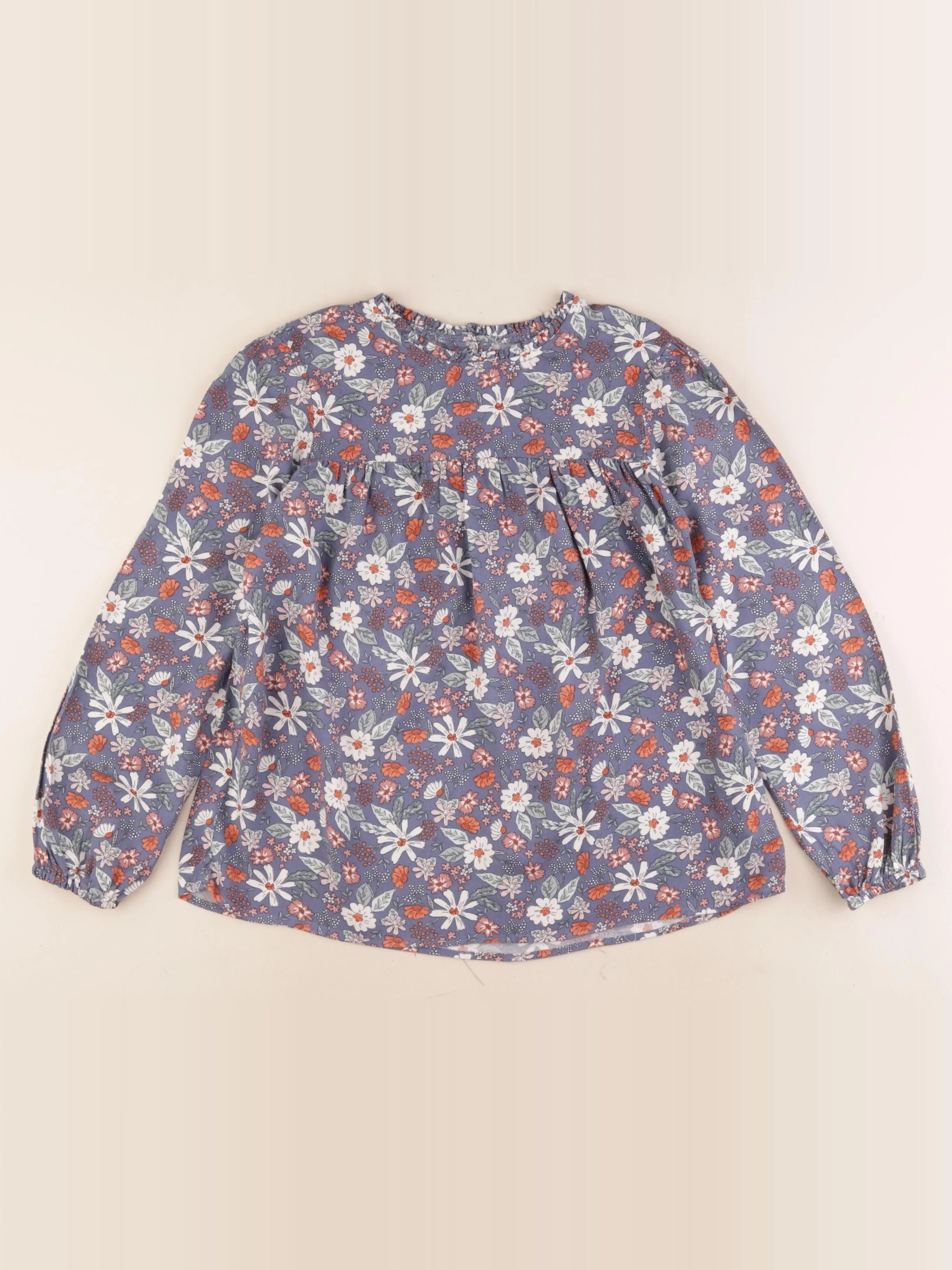 Vertbaudet - blouse bleu - 12 ans
