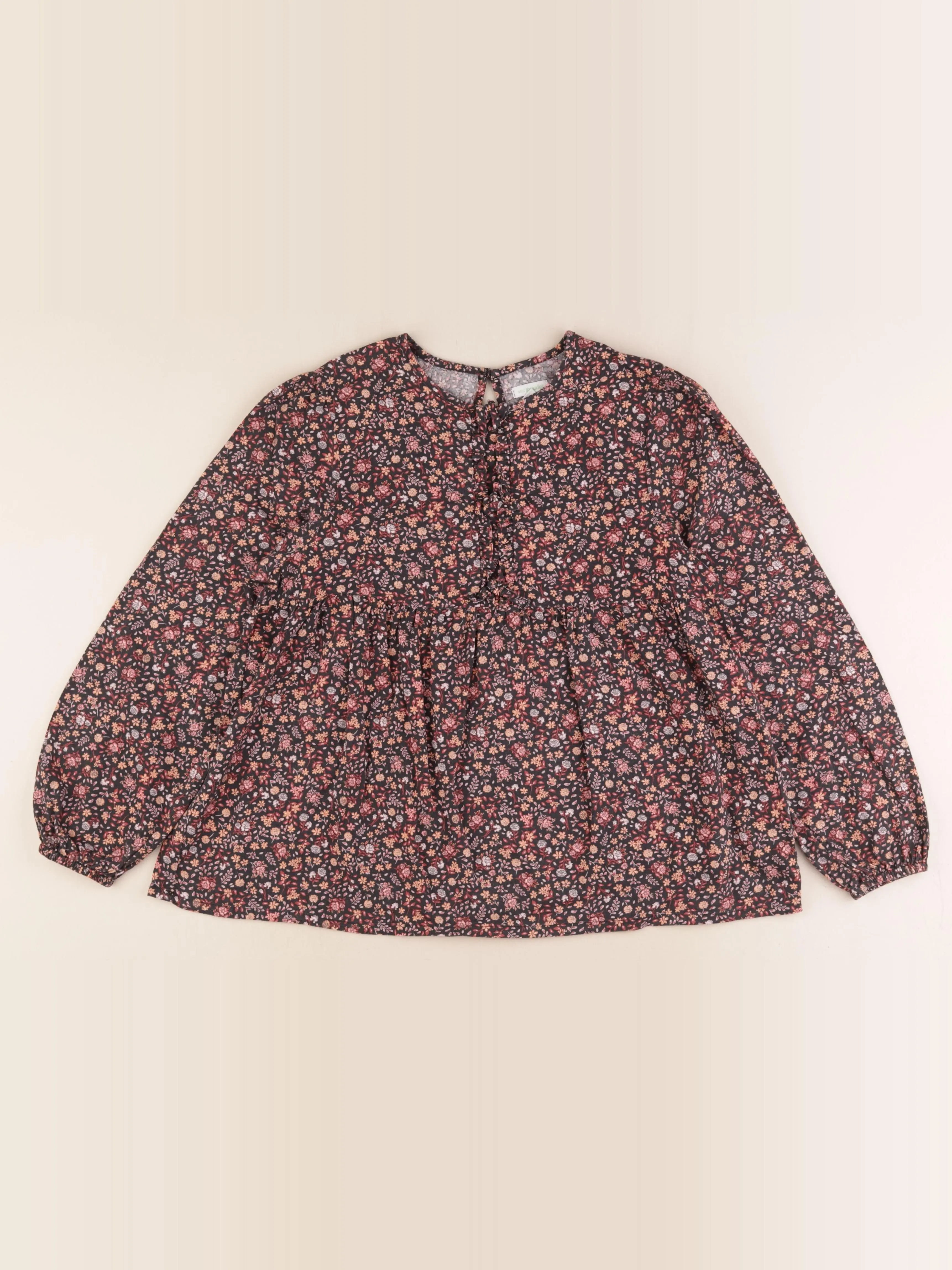 Vertbaudet - blouse noir - 12 ans