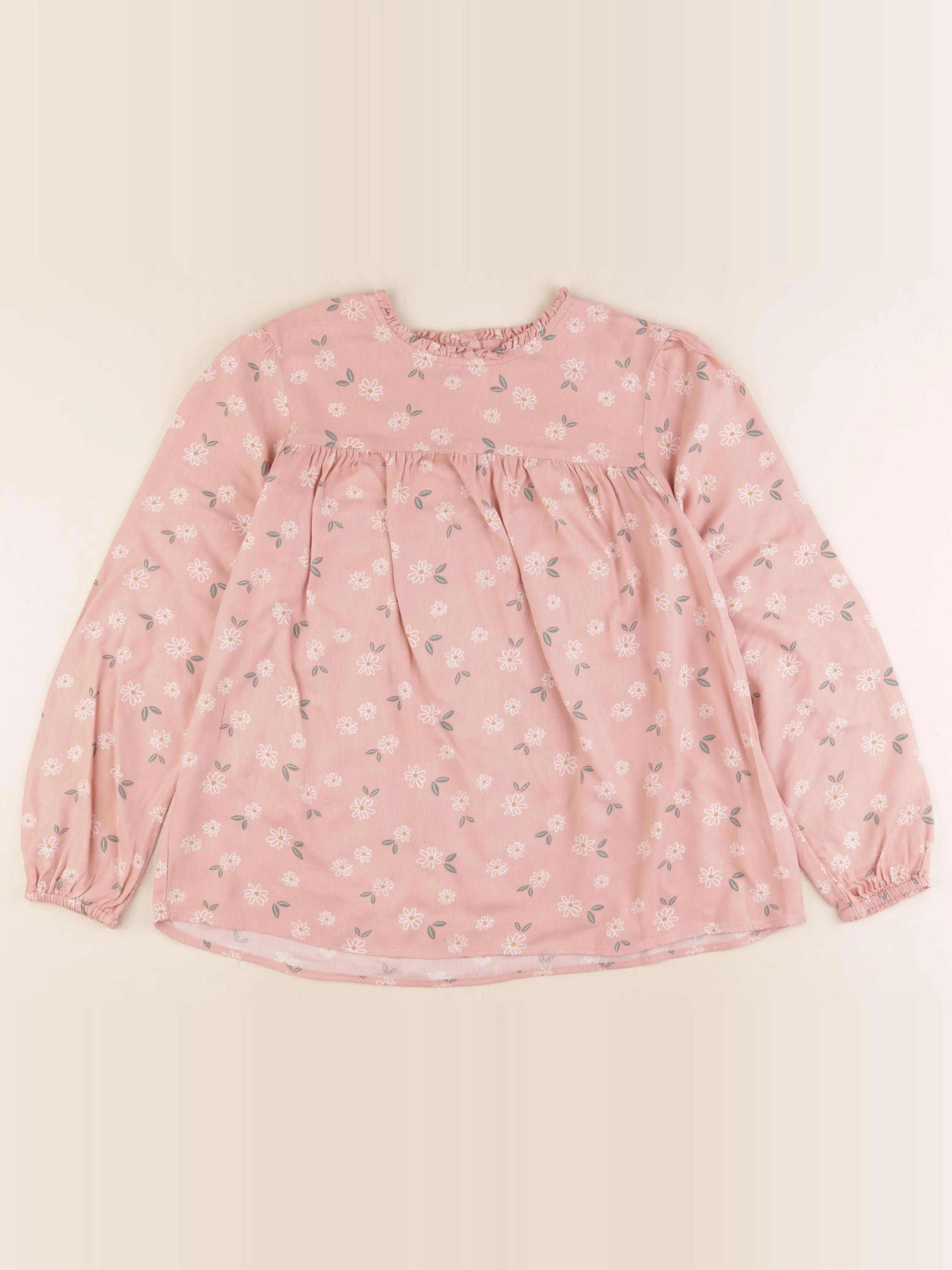 Vertbaudet - blouse rose - 12 ans