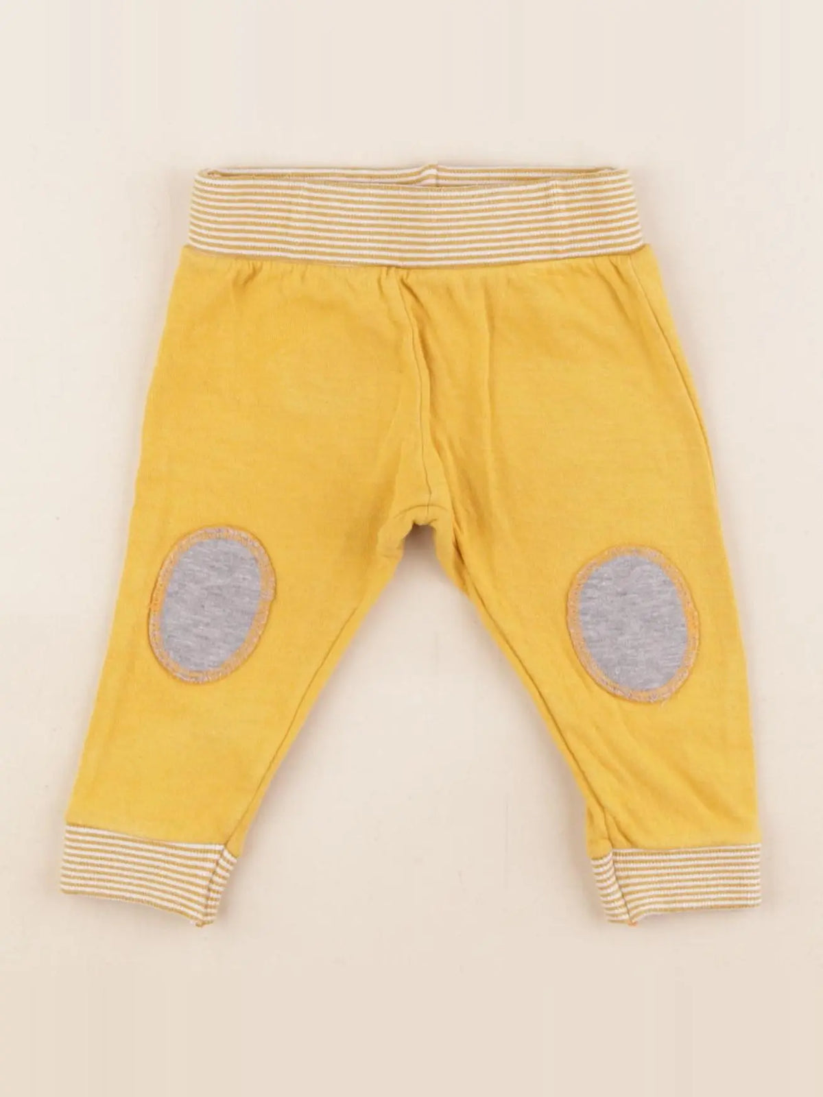 Petit Bateau - pantalon jaune - 6 mois