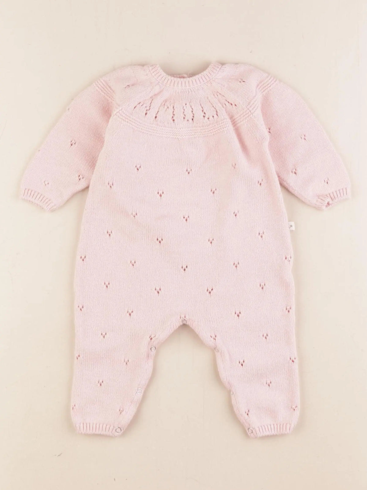 Bonton - combinaison rose - 3 mois