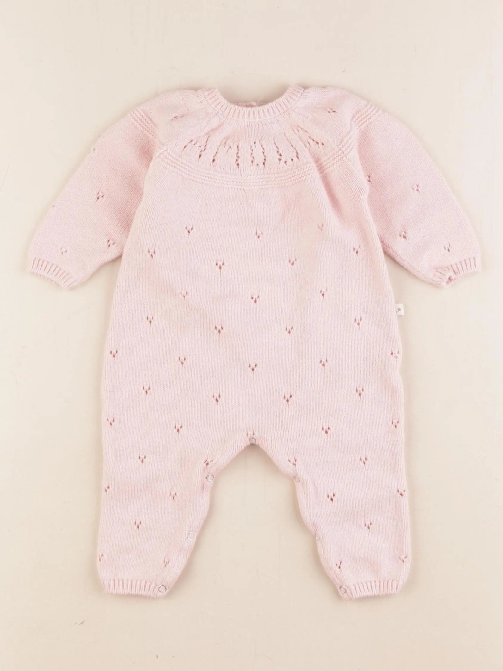 Bonton - combinaison rose - 3 mois