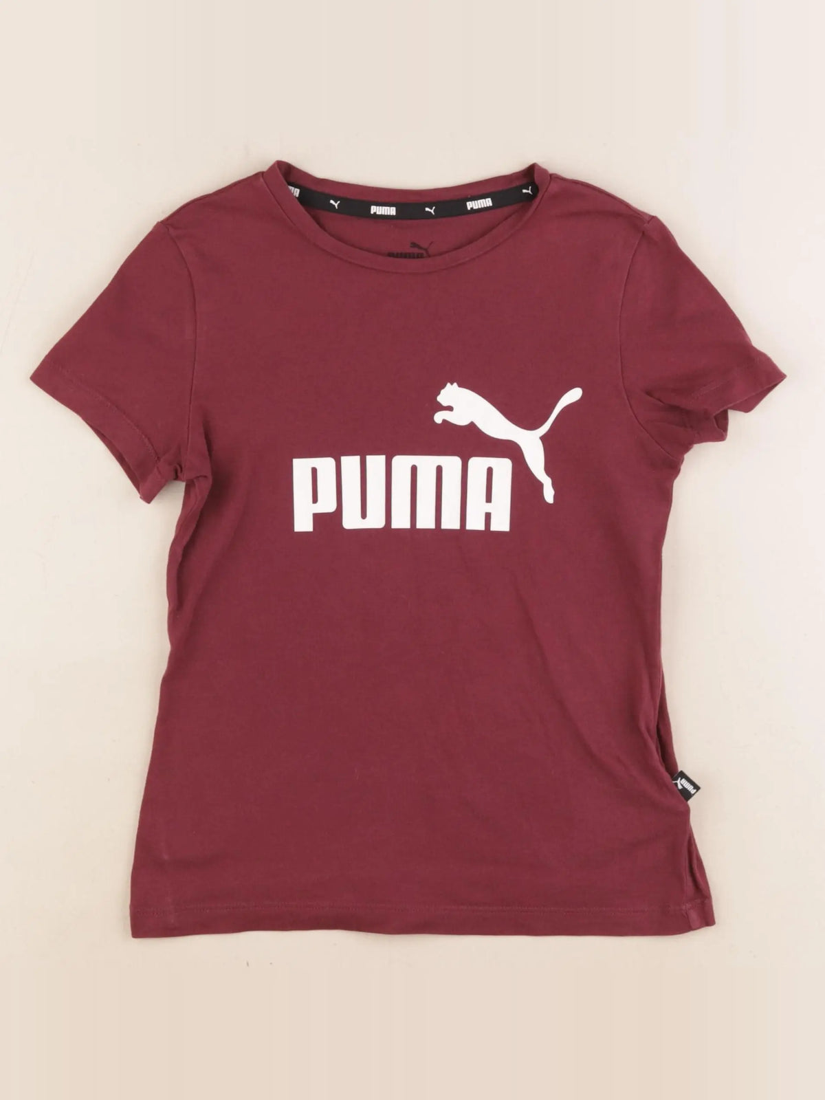 Puma - tee-shirt rouge - 7/8 ans