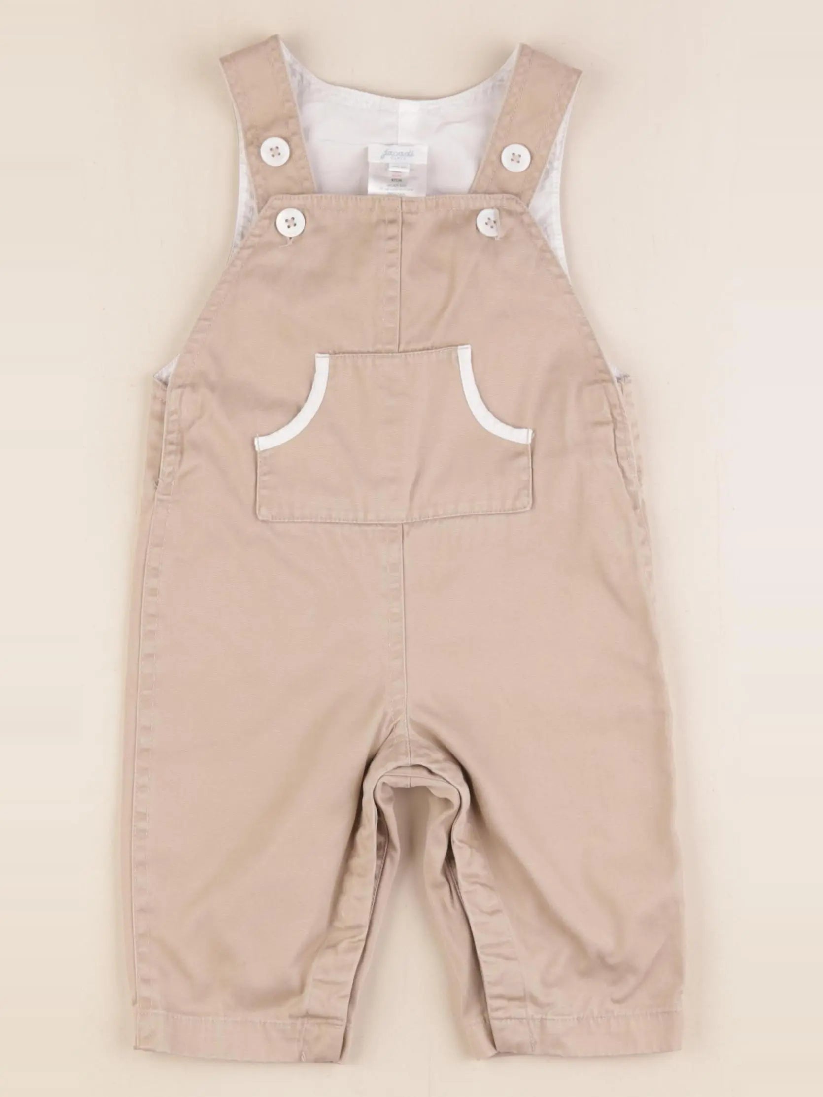 Jacadi - salopette marron - 6 mois