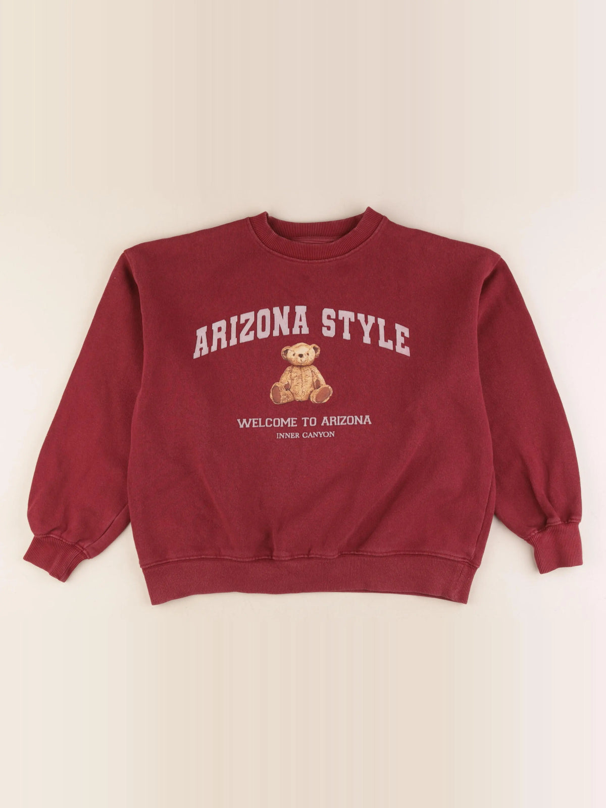 Zara - sweat rouge - 11/12 ans