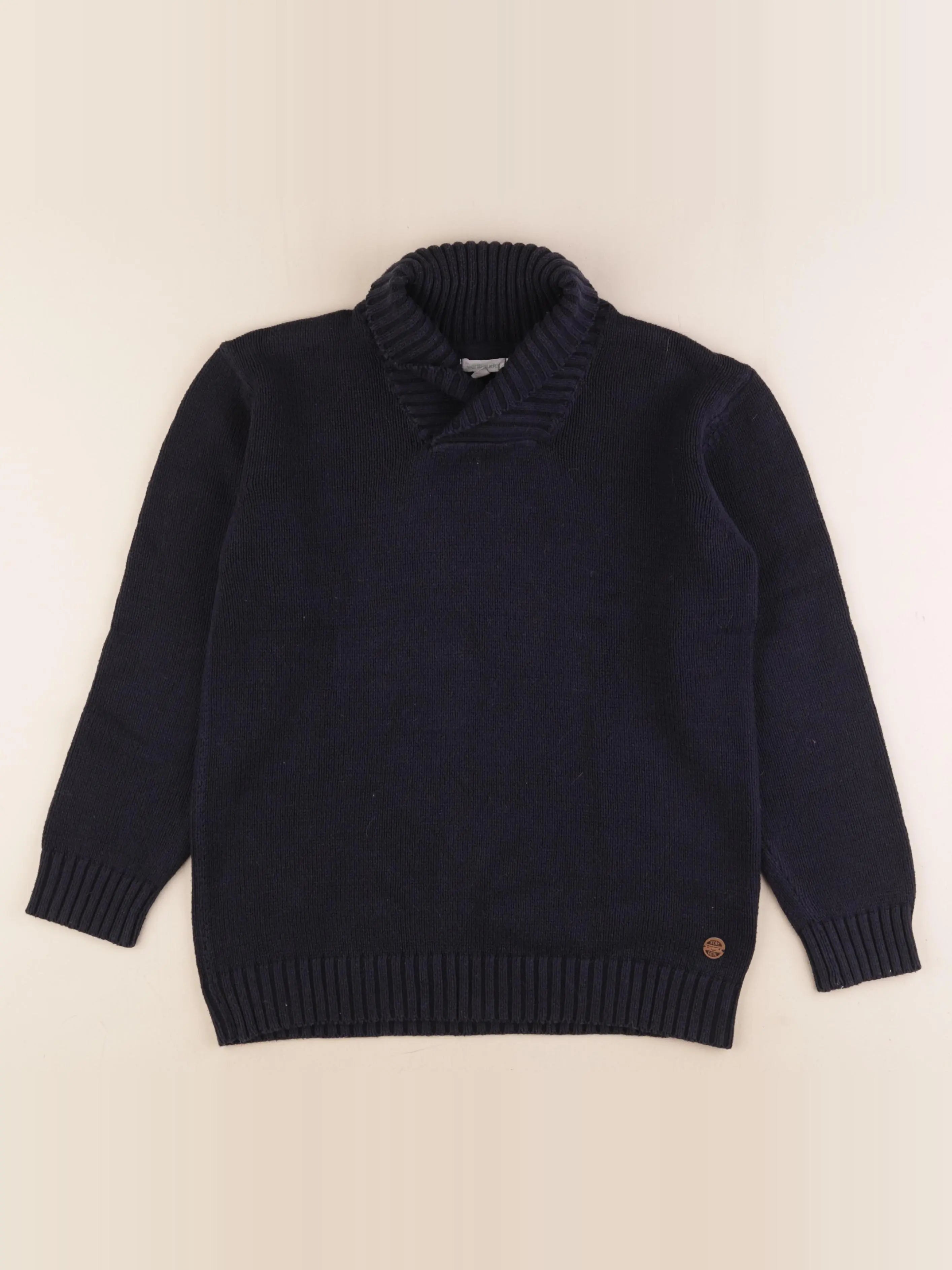 Vertbaudet - pull bleu - 12 ans