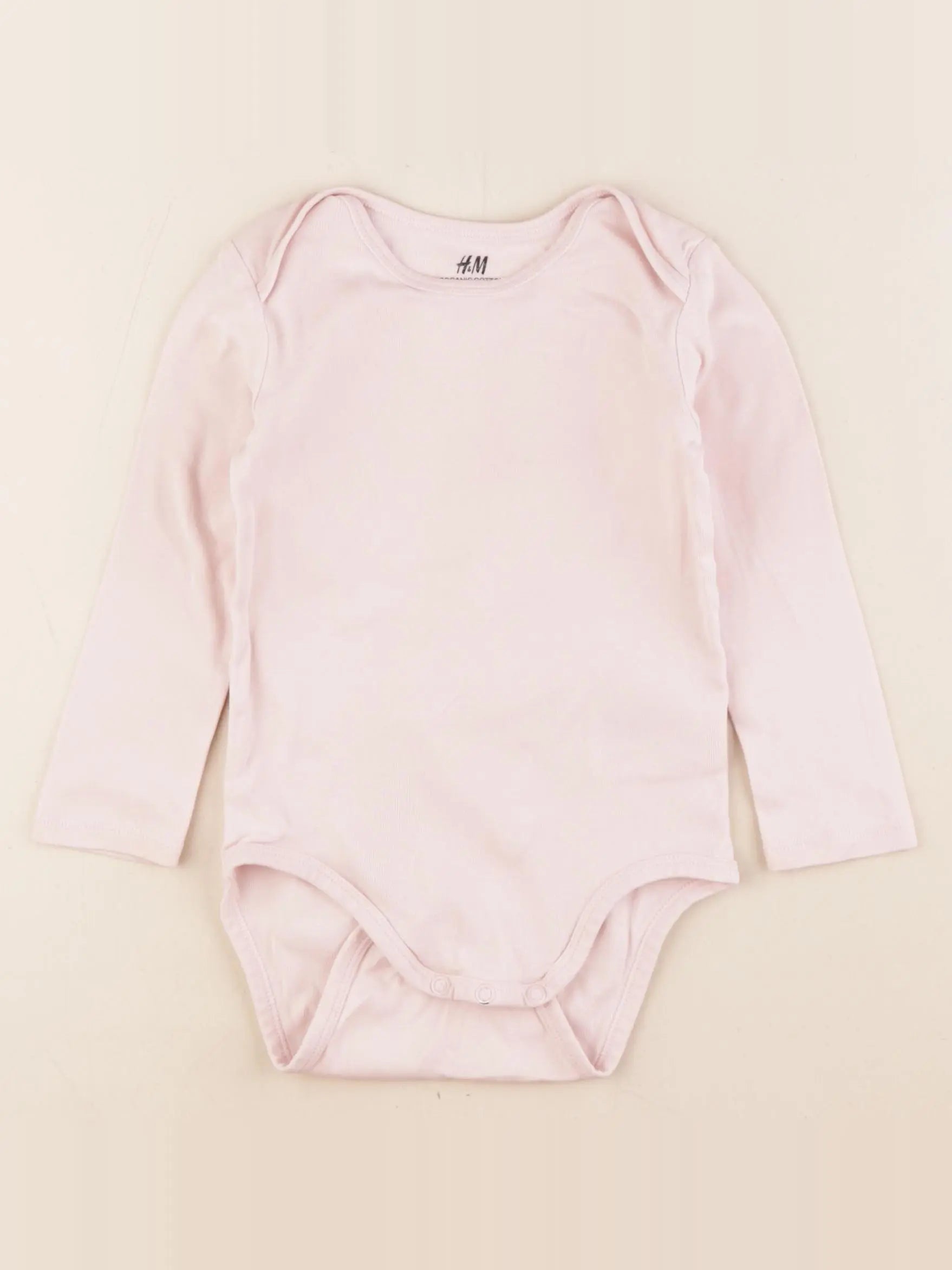 H&M - body rose - 18/24 mois