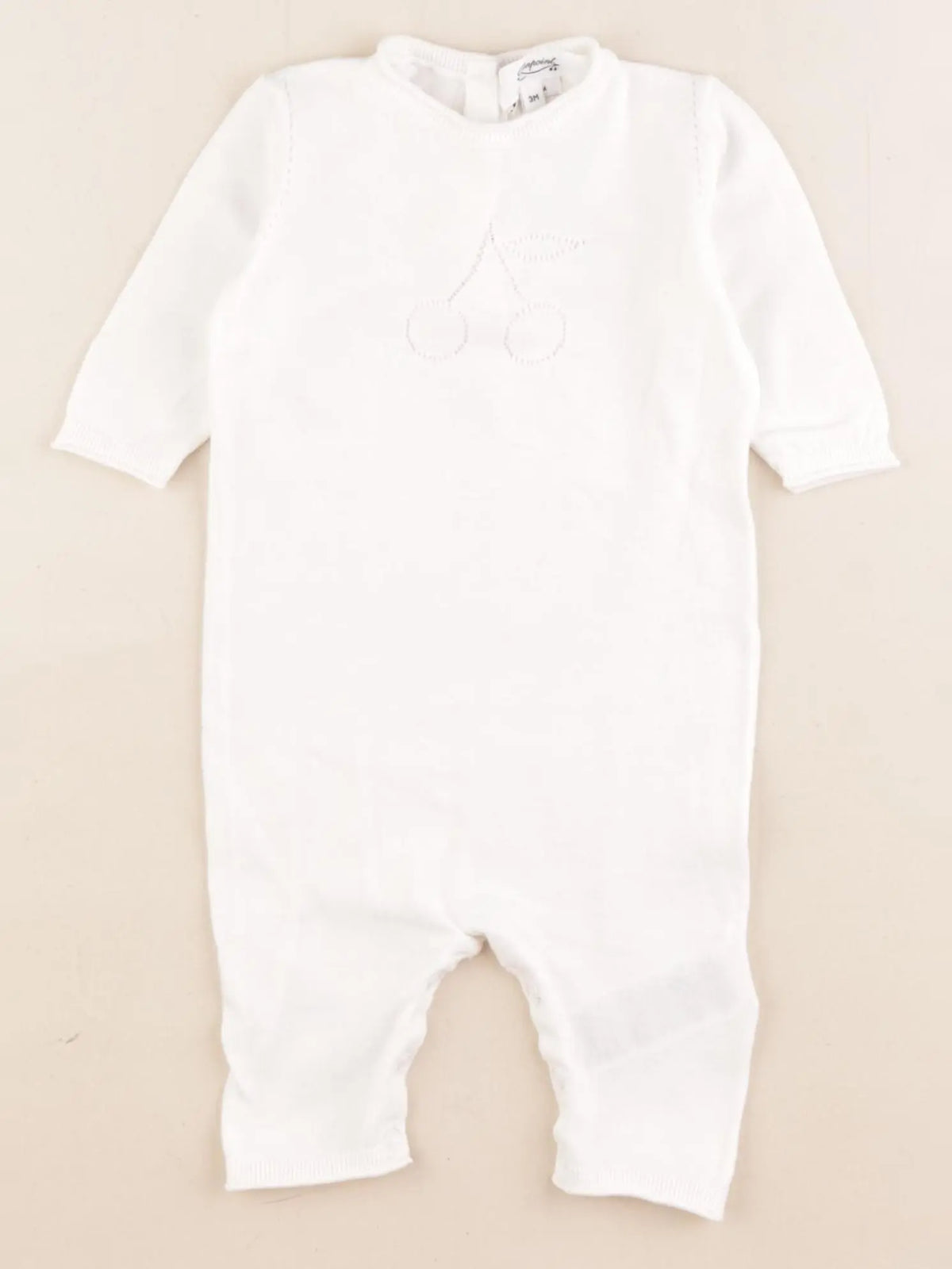 Bonpoint - combinaison blanc - 3 mois