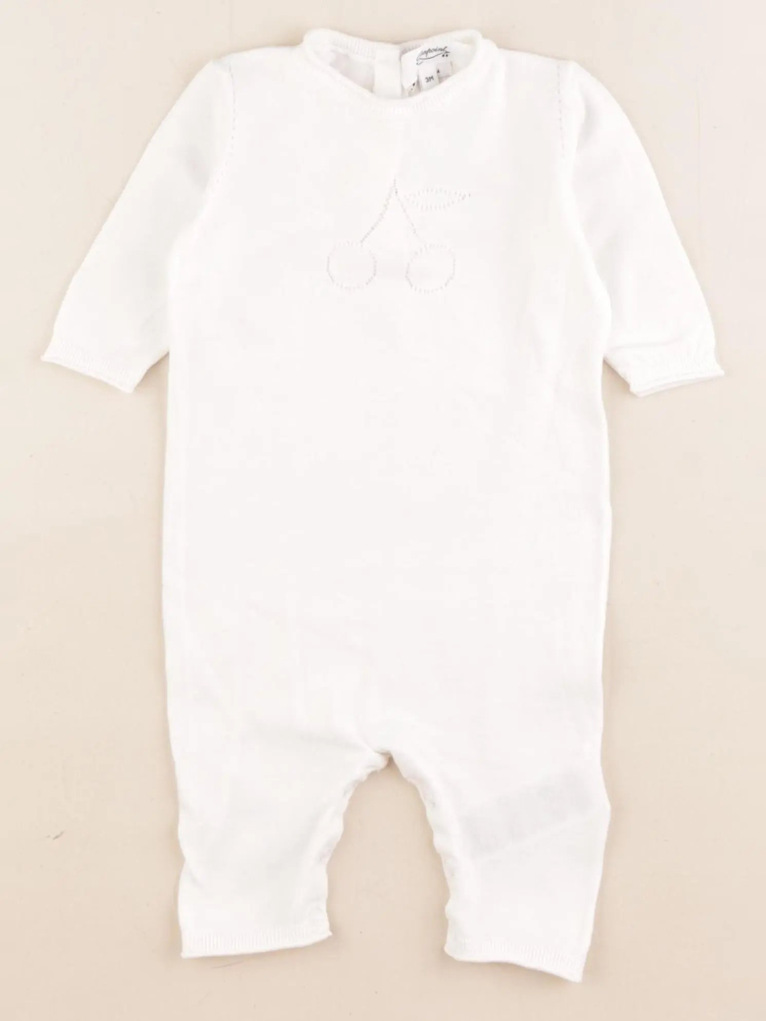 Bonpoint - combinaison blanc - 3 mois