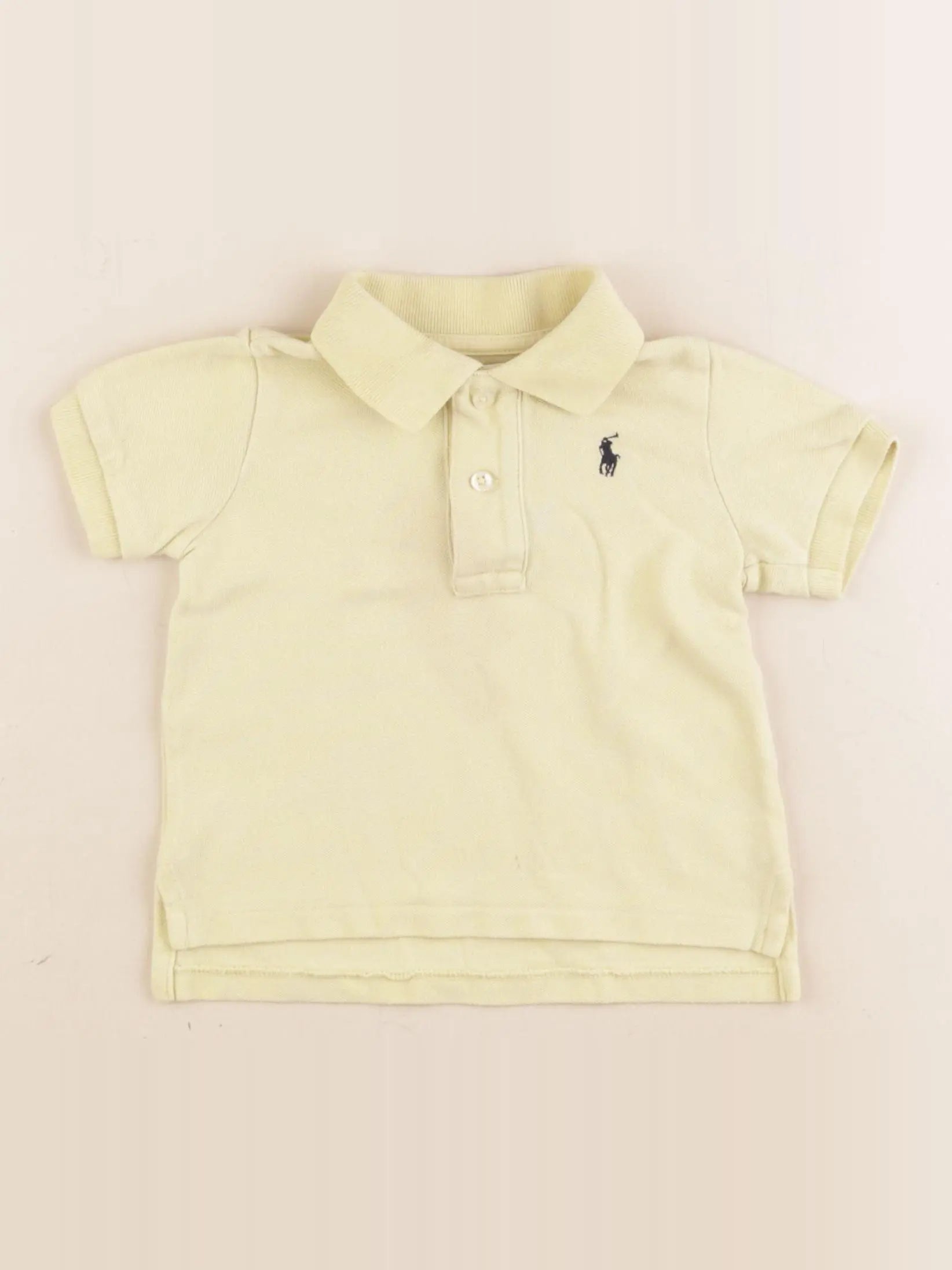 Ralph Lauren - polo jaune - 9 mois