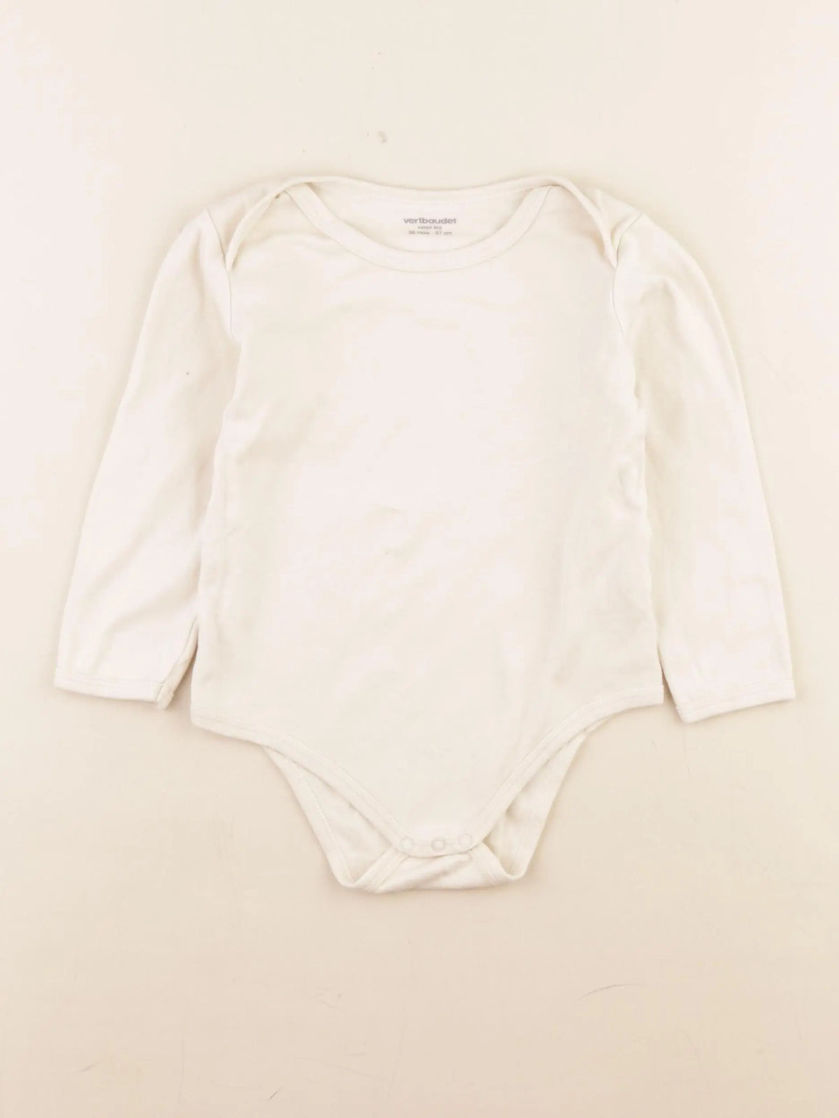 Vertbaudet - body marron - 36 mois