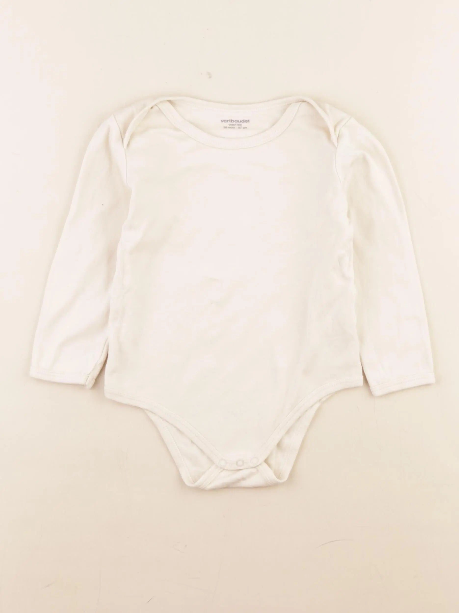 Vertbaudet - body marron - 36 mois