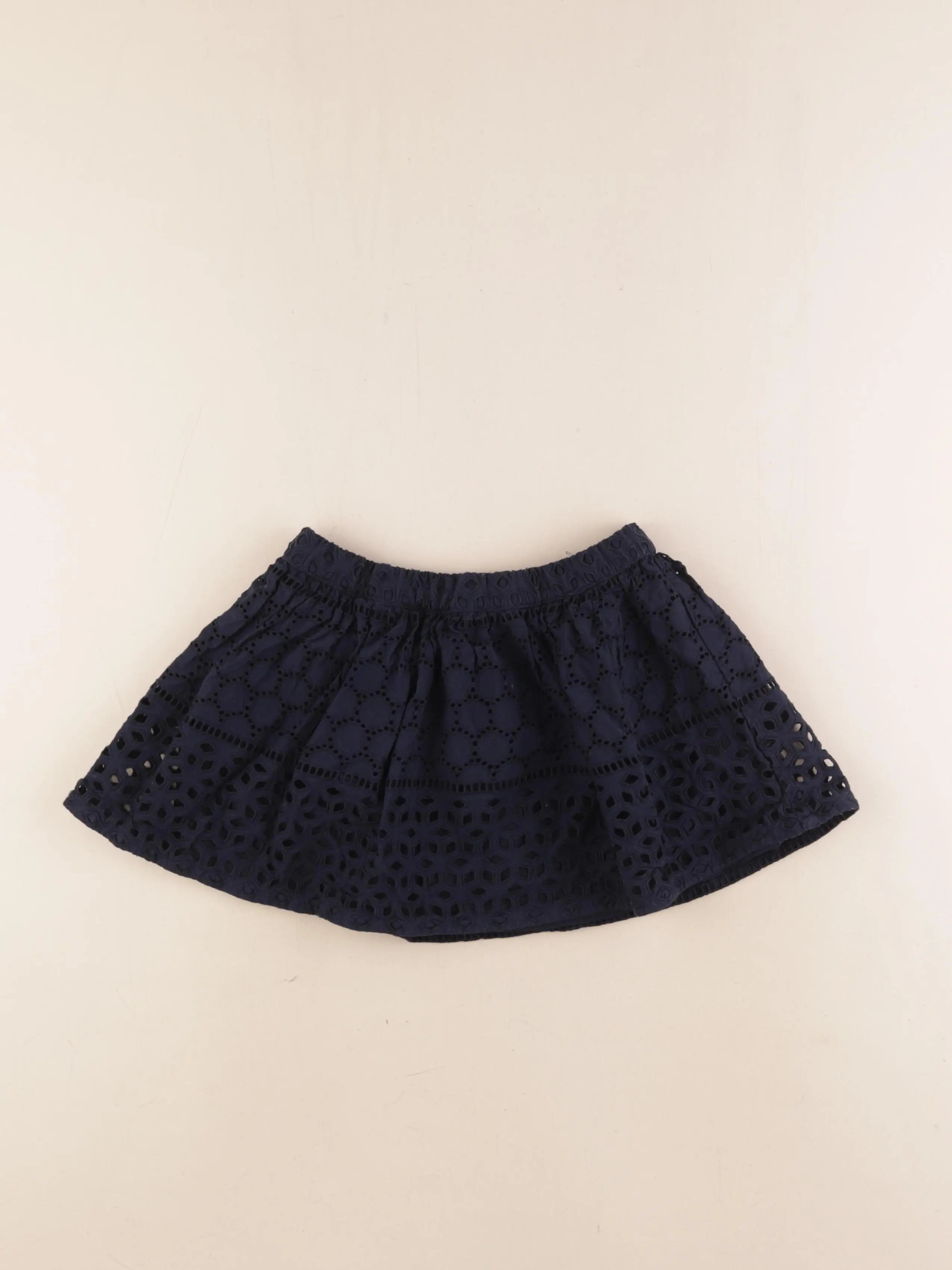 H&M - jupe bleu - 4/5 ans