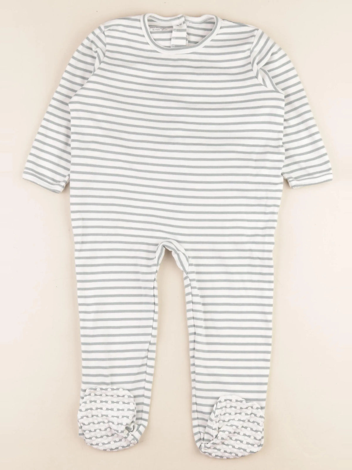 Vertbaudet - pyjama coton vert - 36 mois