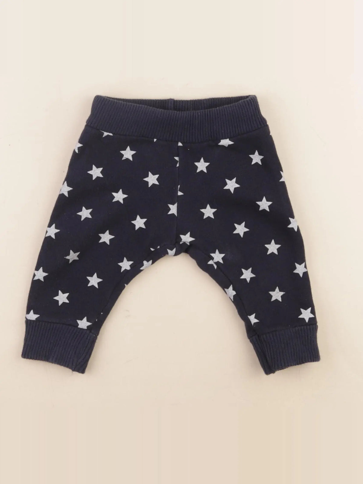 Petit Bateau - jogging doublé bleu - 6 mois